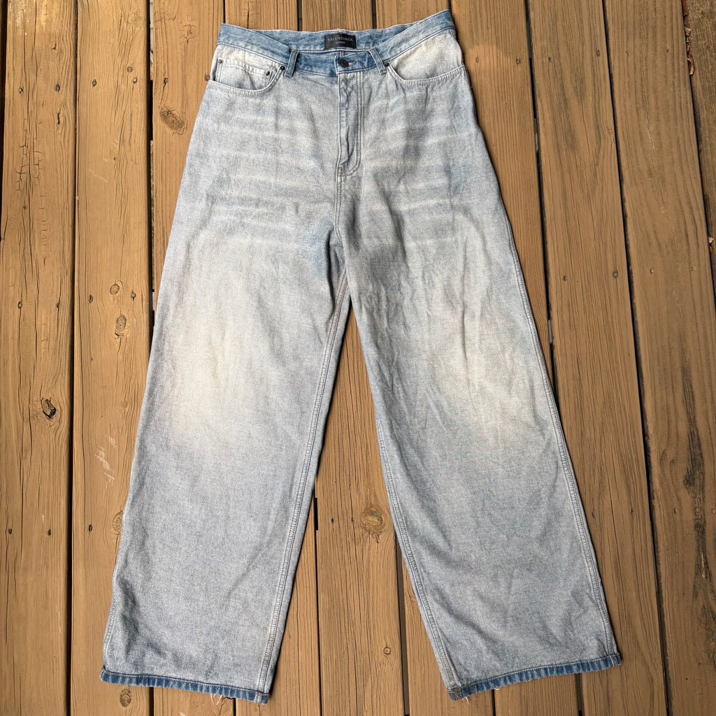 Balenciaga Inside Out Denim Size Small