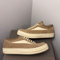 Rick Owens Suede Vintage Flesh/Milk Sneaker Size 10 (43)