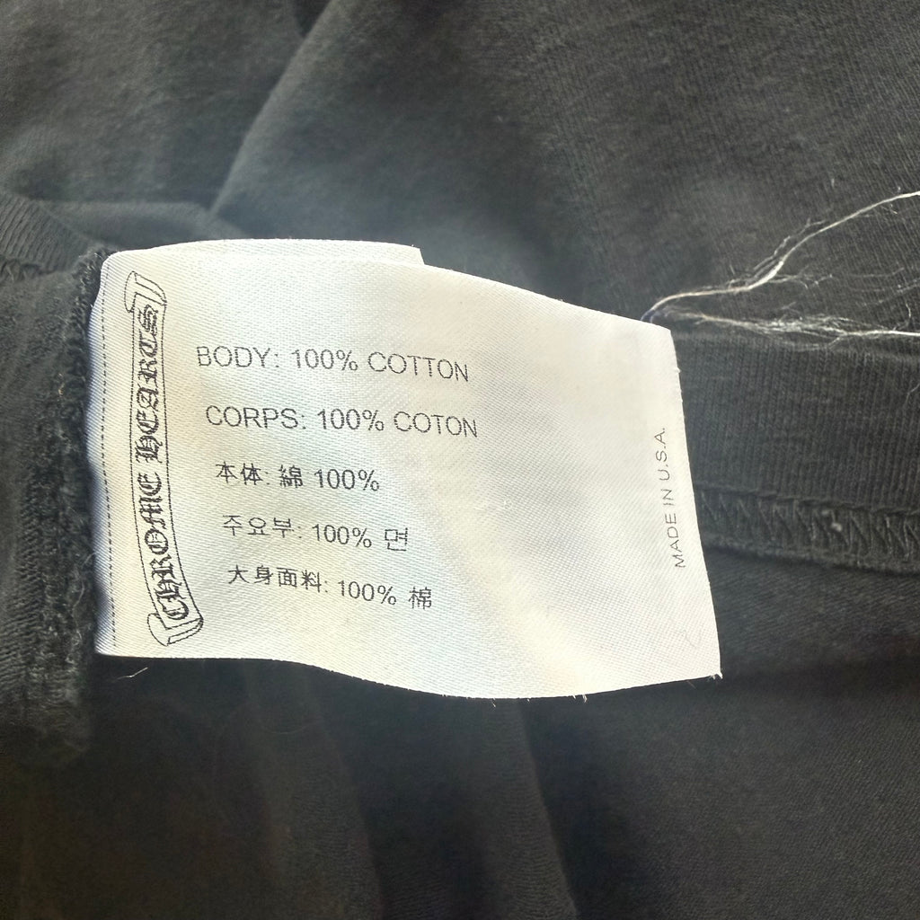 Chrome Hearts Matty Boy Link Long Sleeve Tee Shirt Sz Large (stains)