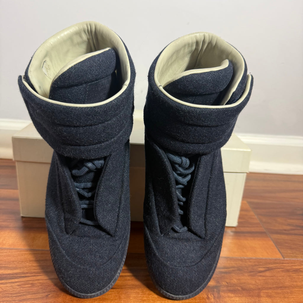 Maison Margiela Navy Blue Wool Future Size 9 (42)