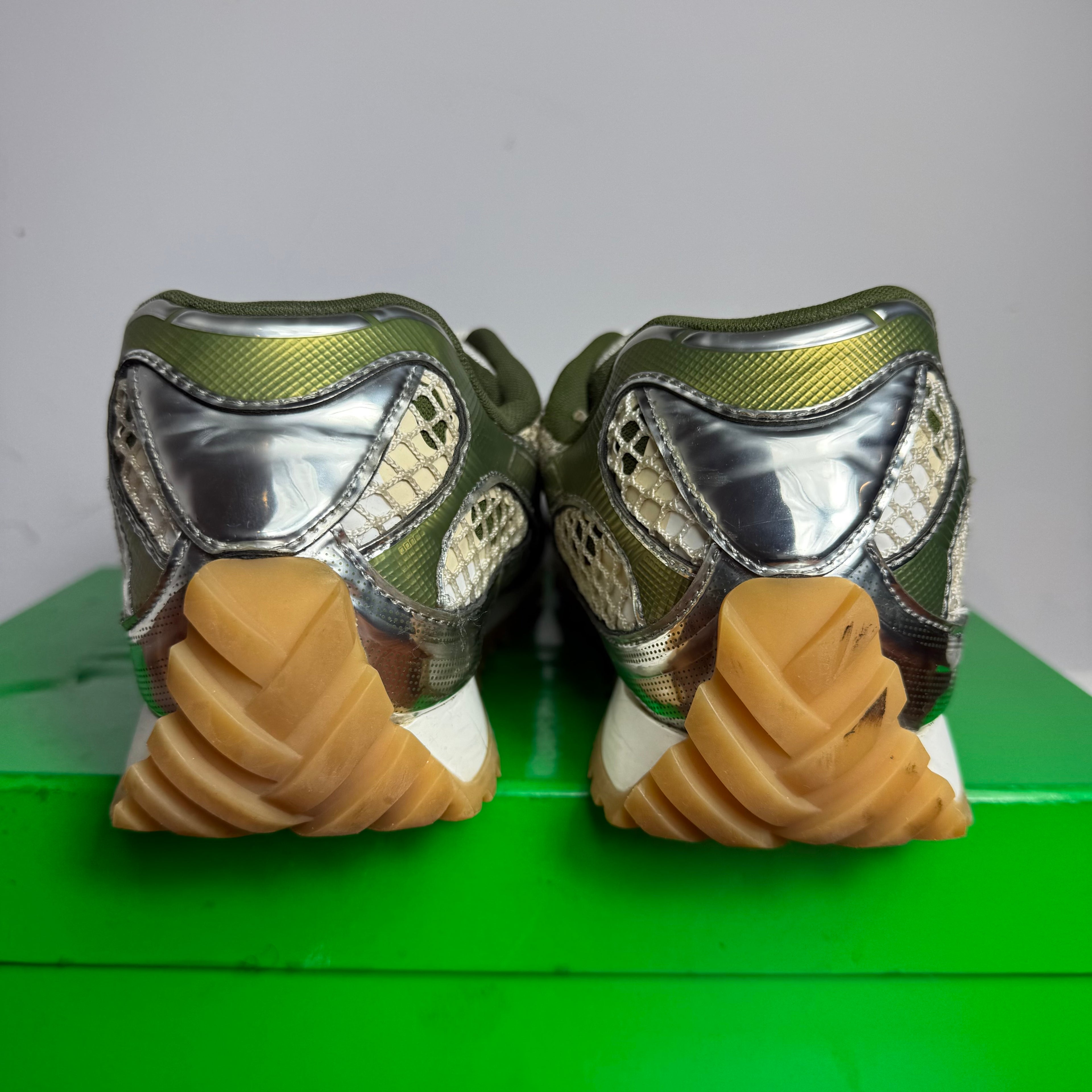 Bottega Veneta Olive Green Orbit Sneaker Size 9