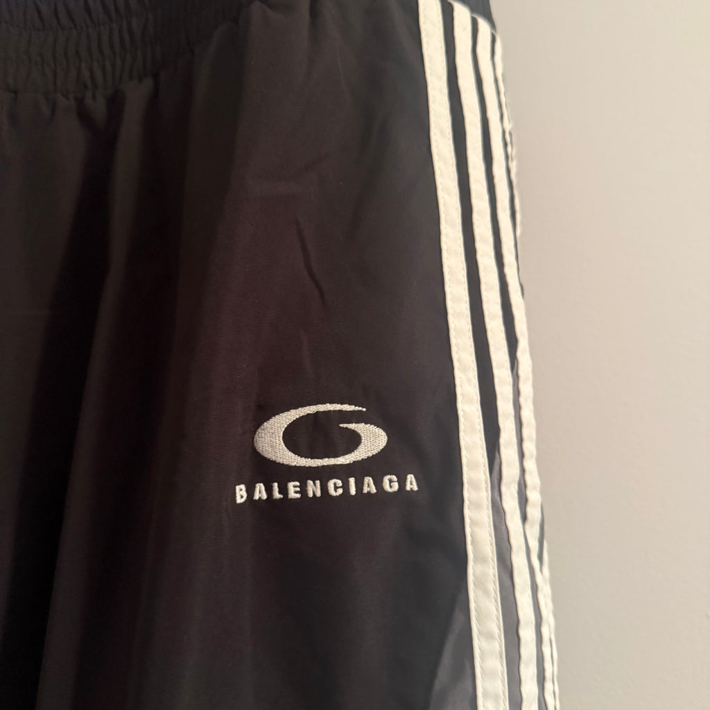 Balenciaga Black Cut Up Sweatpants Size XS