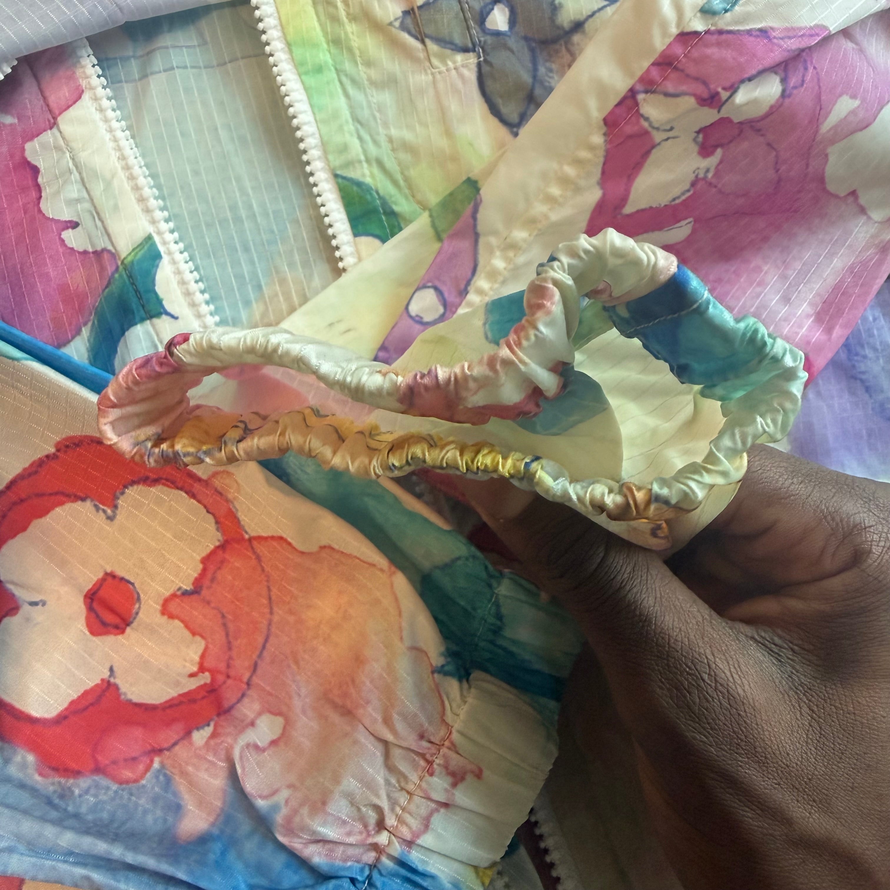 Louis Vuitton Multicolor Watercolor Monogram Windbreaker Sz Large (50)