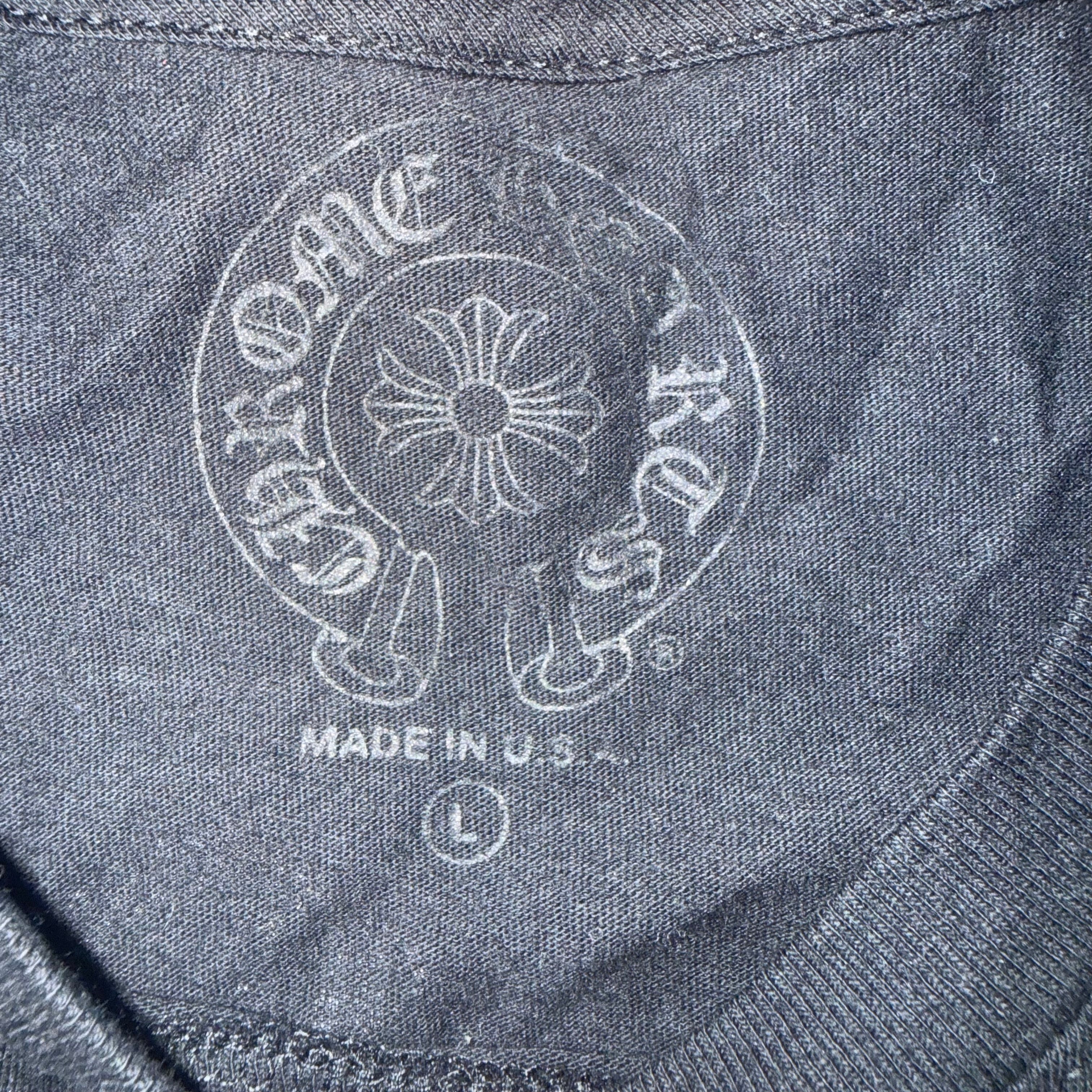 Chrome Hearts Neon Eye Chart T-shirt Sz Large