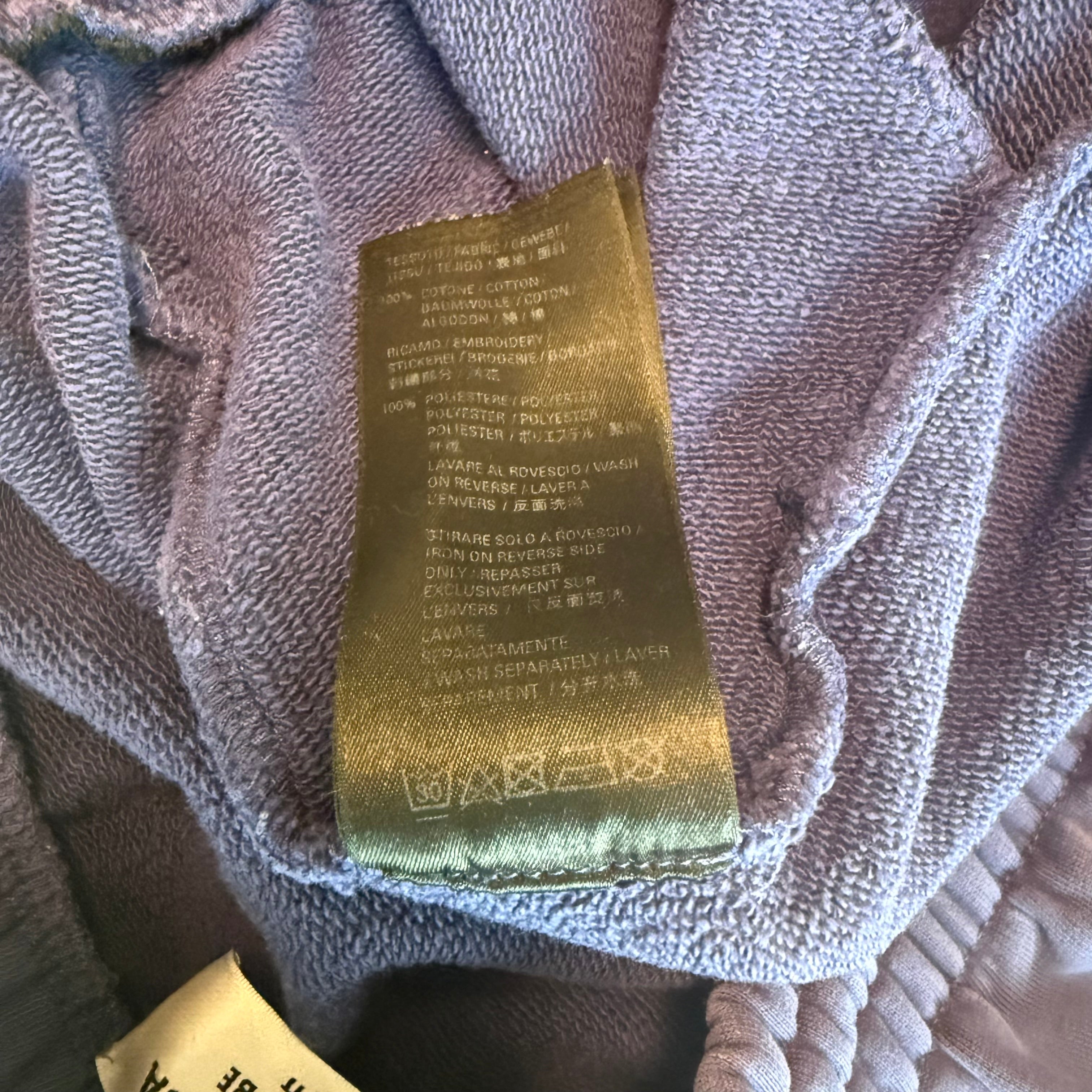 Balenciaga Political Campaign  Blue Sweatpants Sz XS