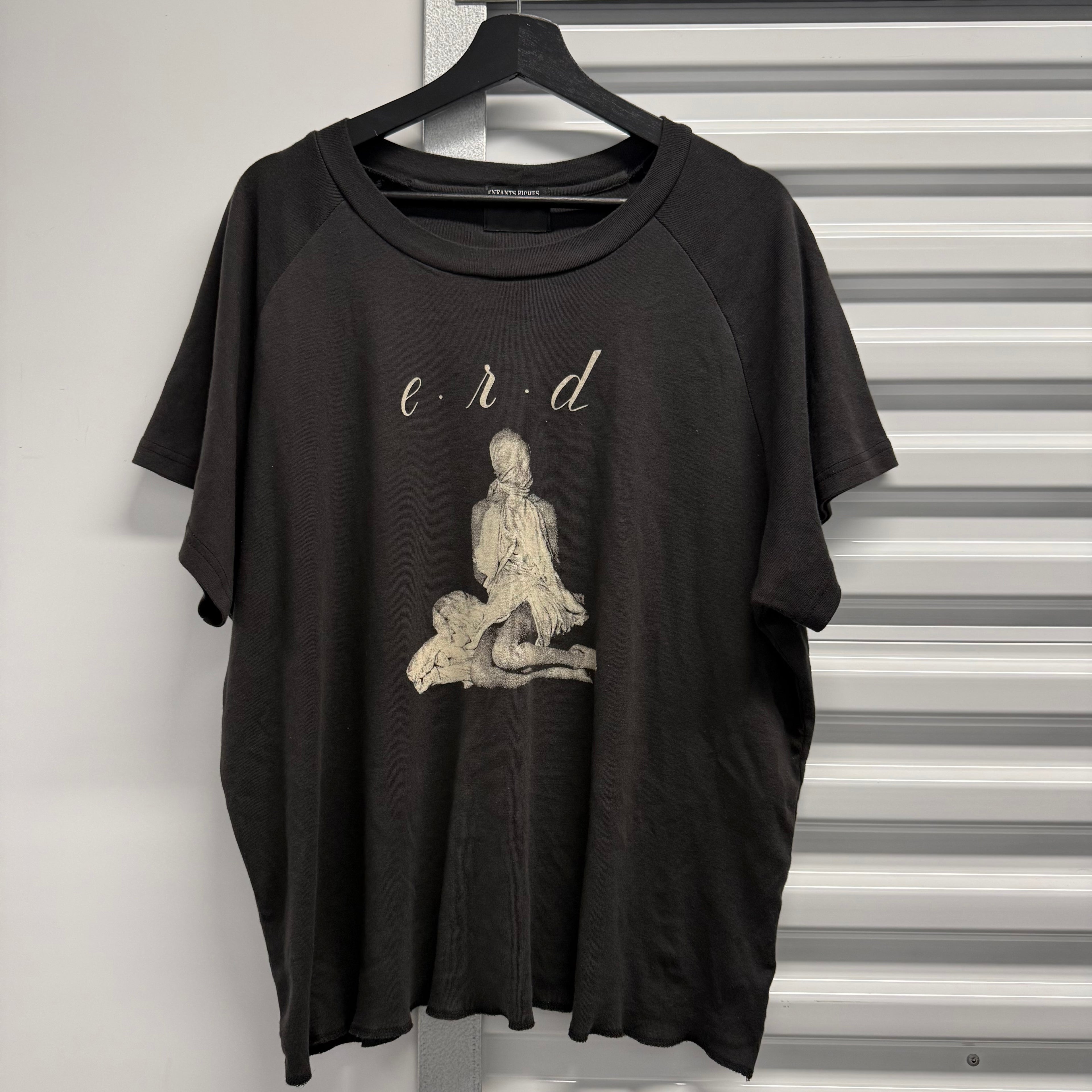 Enfants Riches Deprimes ‚Women In Tears’ Raglan Shirt Black Size Large