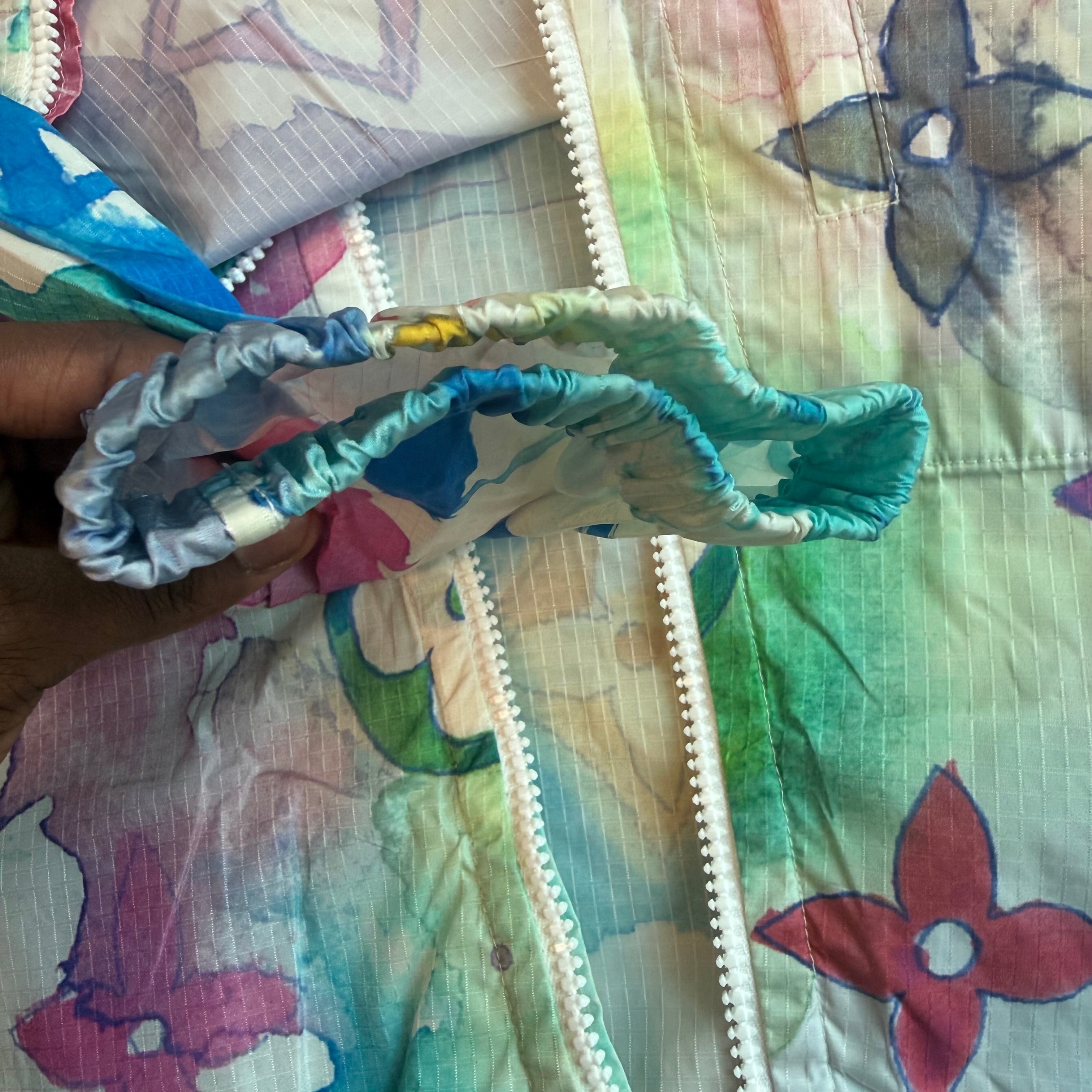 Louis Vuitton Multicolor Watercolor Monogram Windbreaker Sz Large (50)