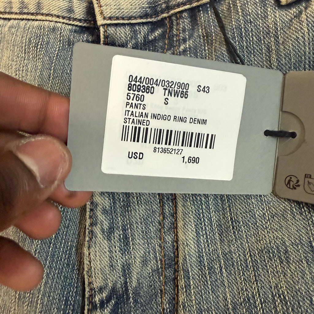 Balenciaga Italian Indigo Ring Denim Size Small