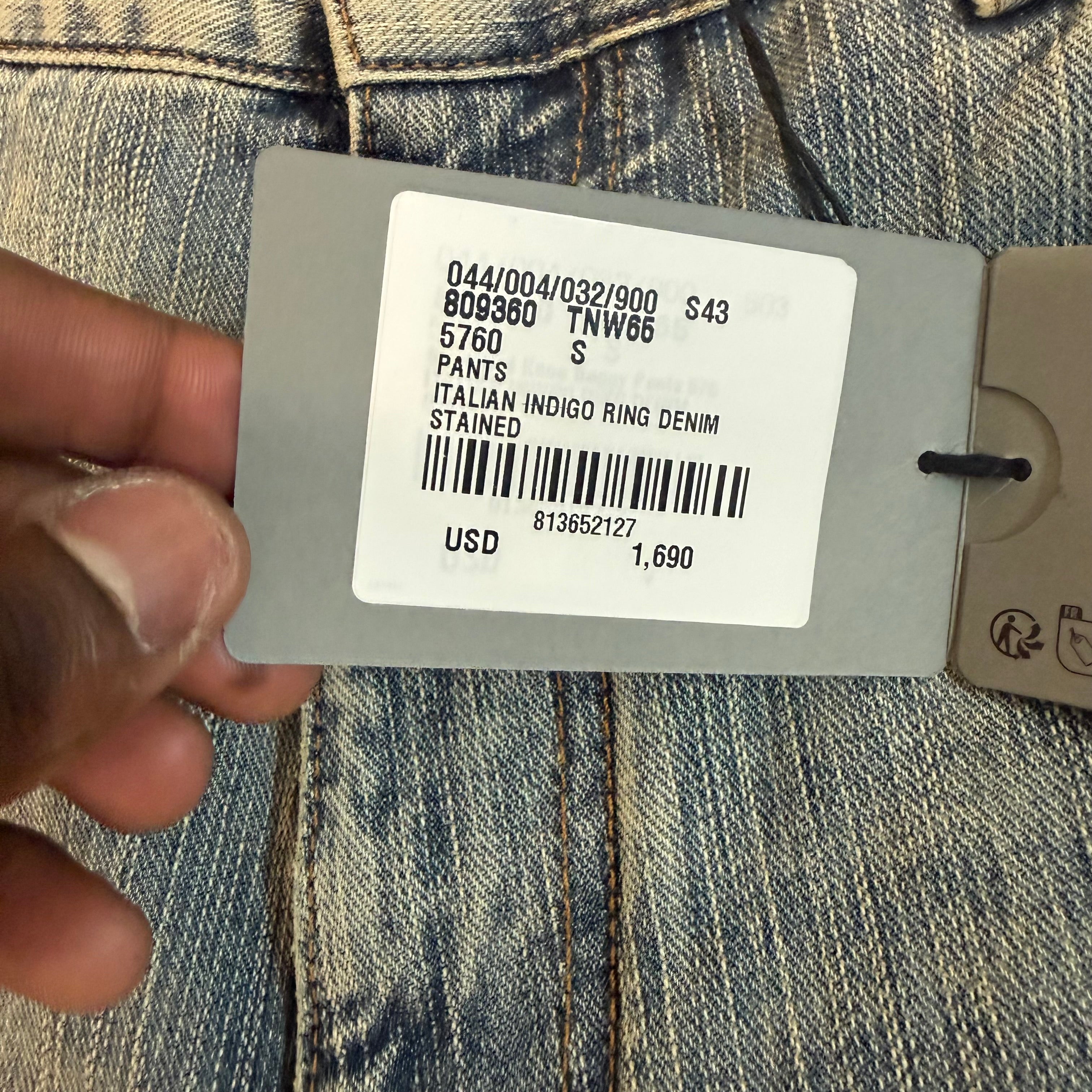 Balenciaga Italian Indigo Ring Denim Size Small