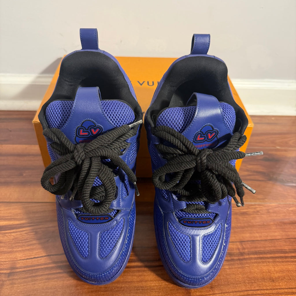 Louis Vuitton Deep Blue Skate Sneaker Size 11 (9.5 LV)