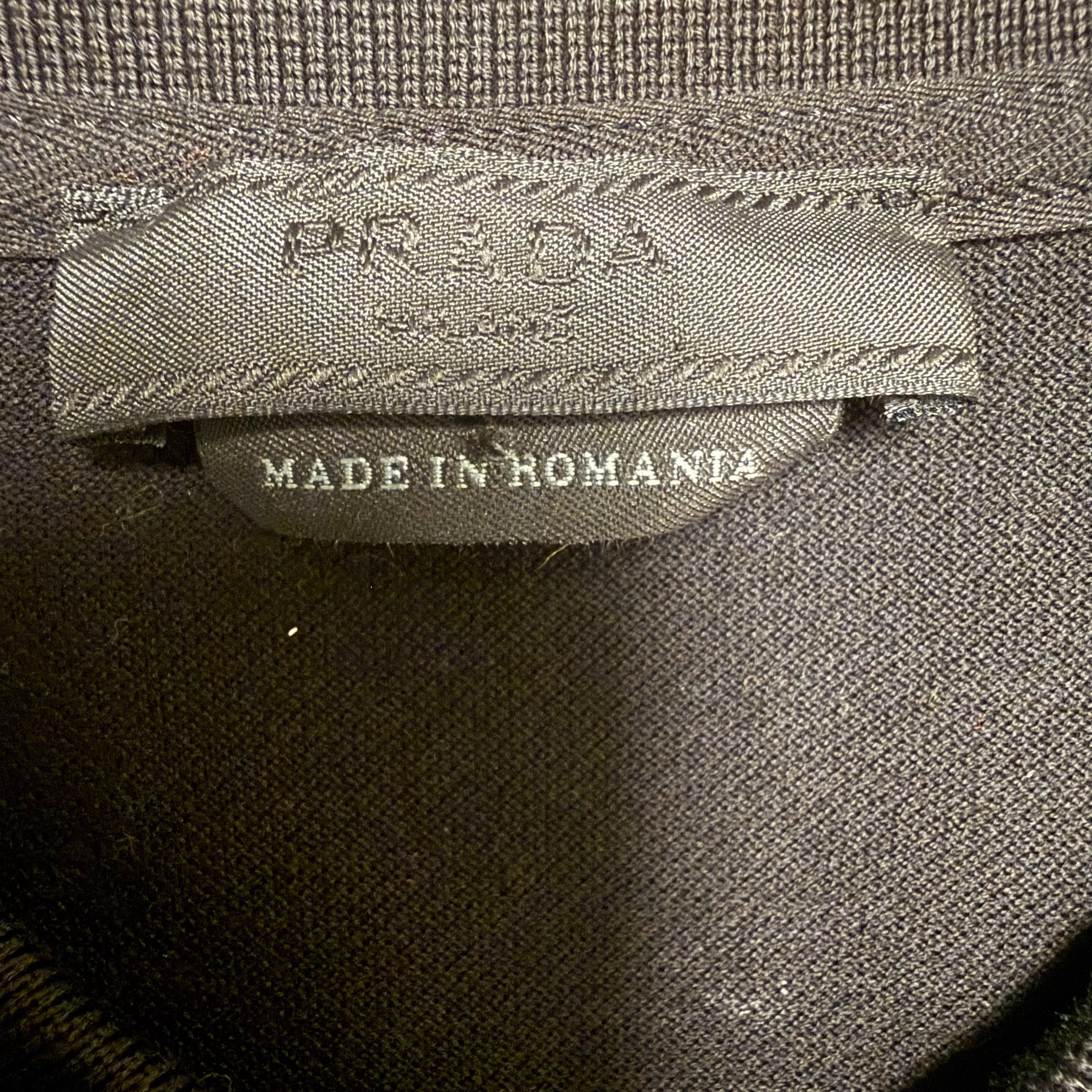 Prada Pique Polo Shirt Black Sz XL