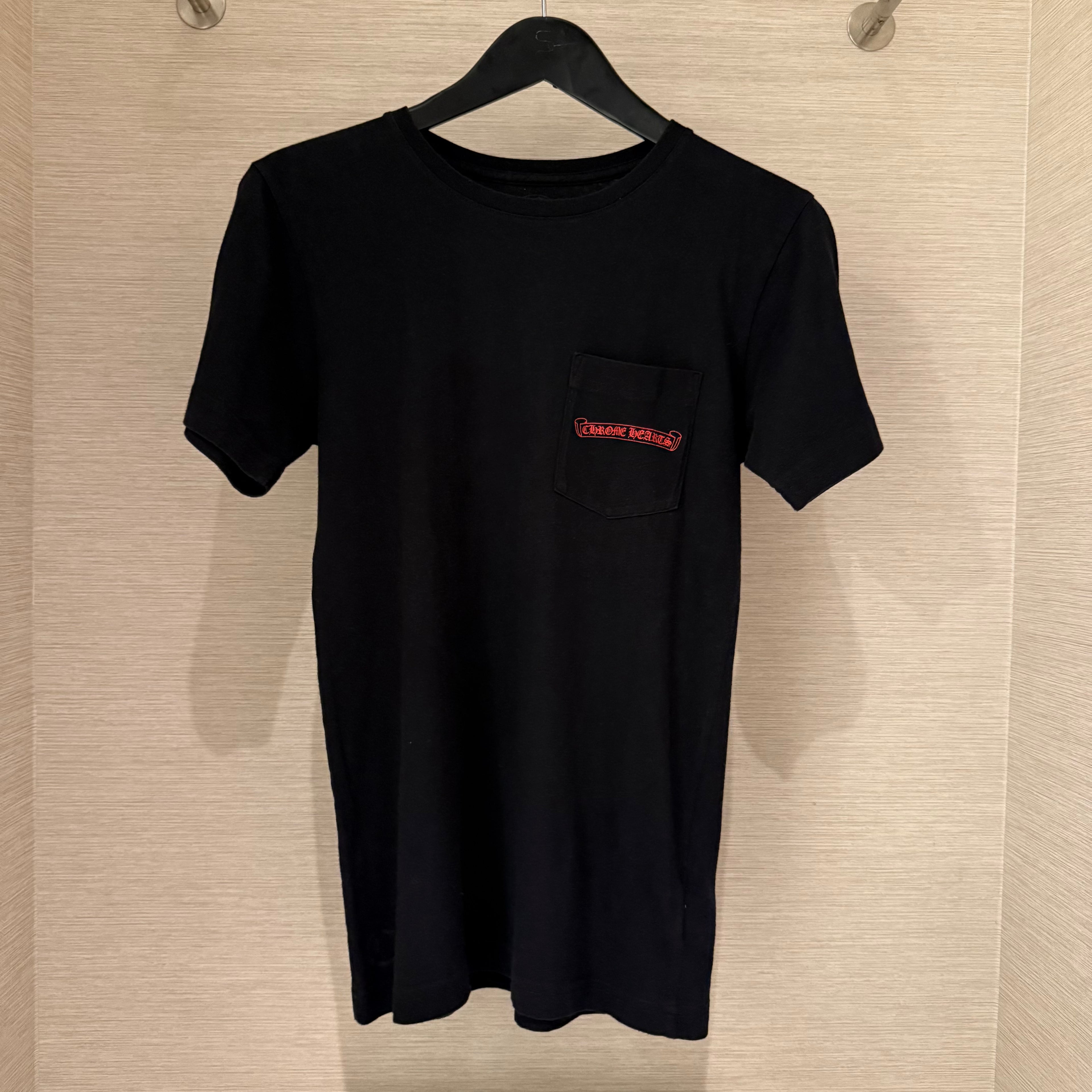 Chrome Hearts Horseshoe Scroll Logo Pocket Shirt Size Small