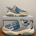 Amiri Blue White Gum Bone Runner Sneaker Size 10
