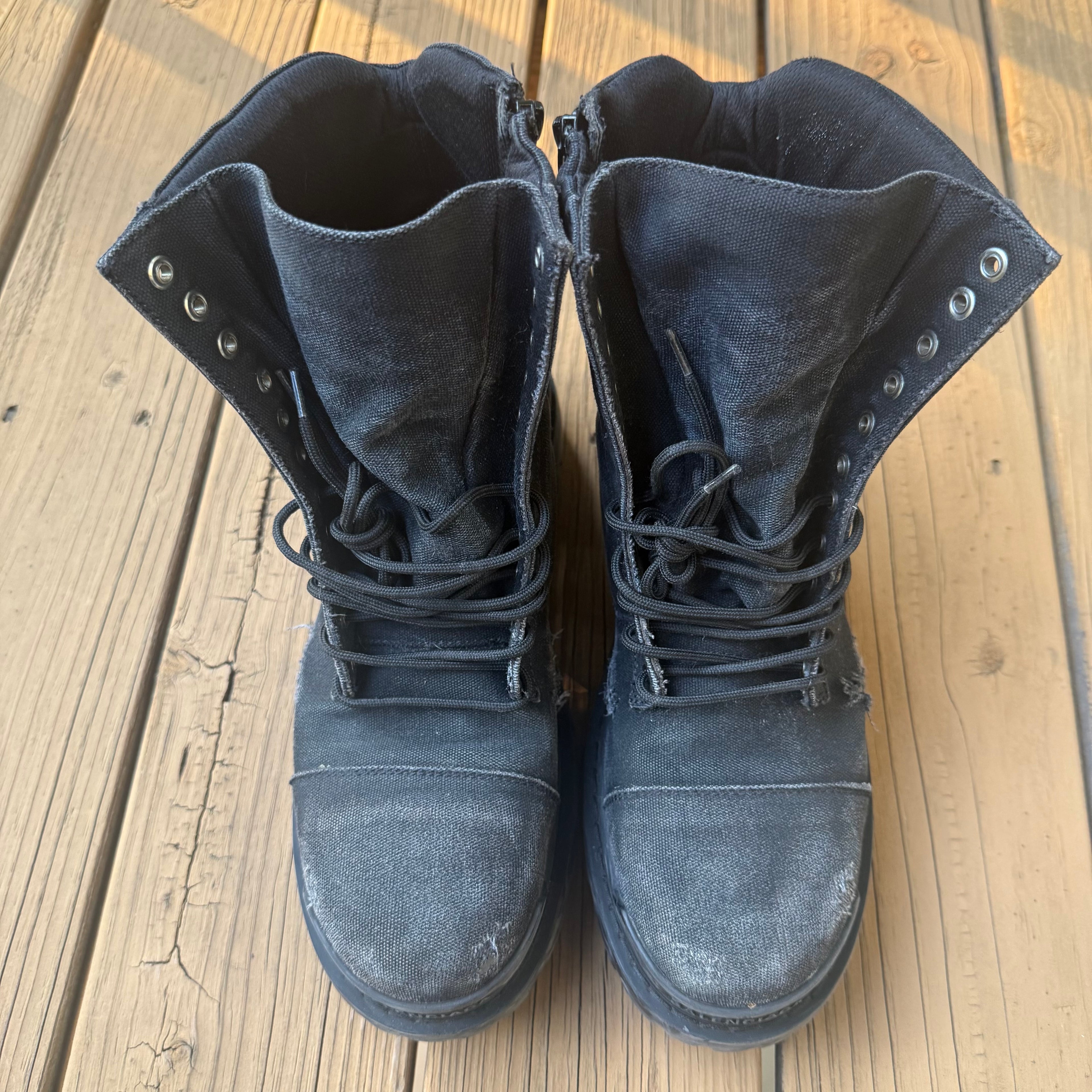 Balenciaga Black Strike Boot Size 8 (41)