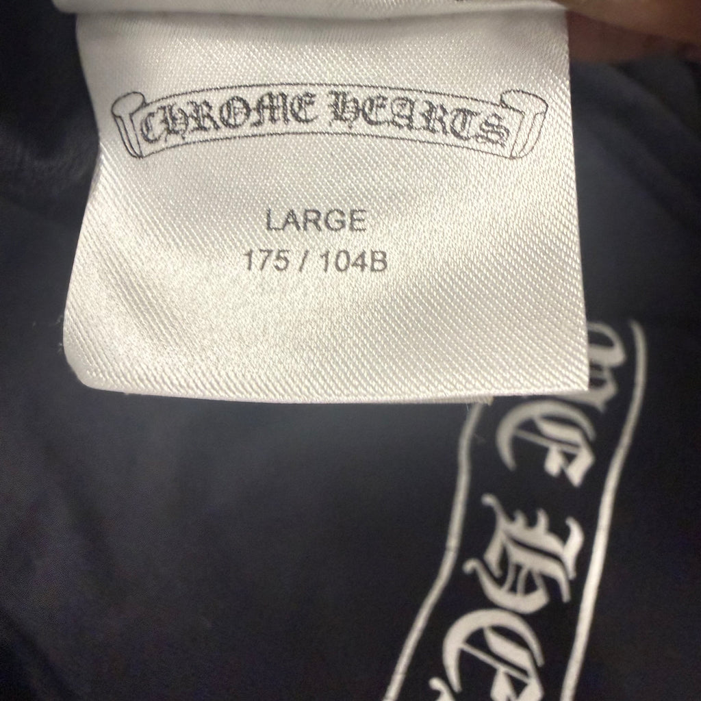 Chrome Hearts Black Vine Dagger Shirt Size Large