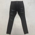 Amiri Black Crystal MX1 Jeans Sz 38