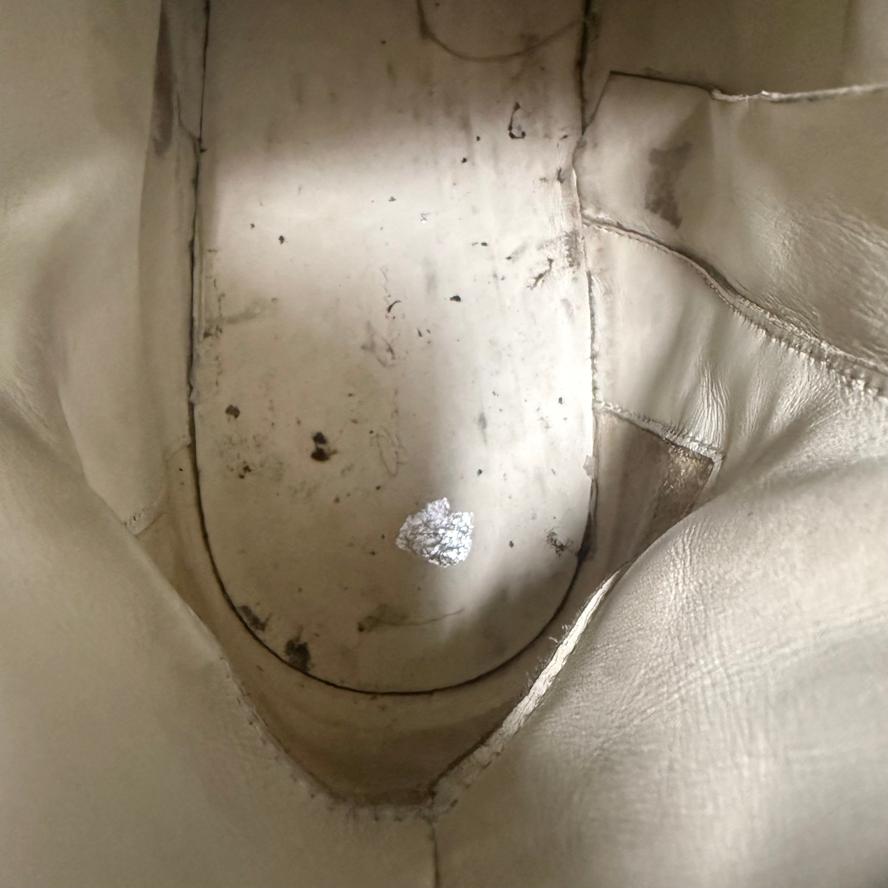 Rick Owens White Geobasket Size 10 (43)