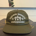 Chrome Hearts Olive Gas Station Trucker Hat