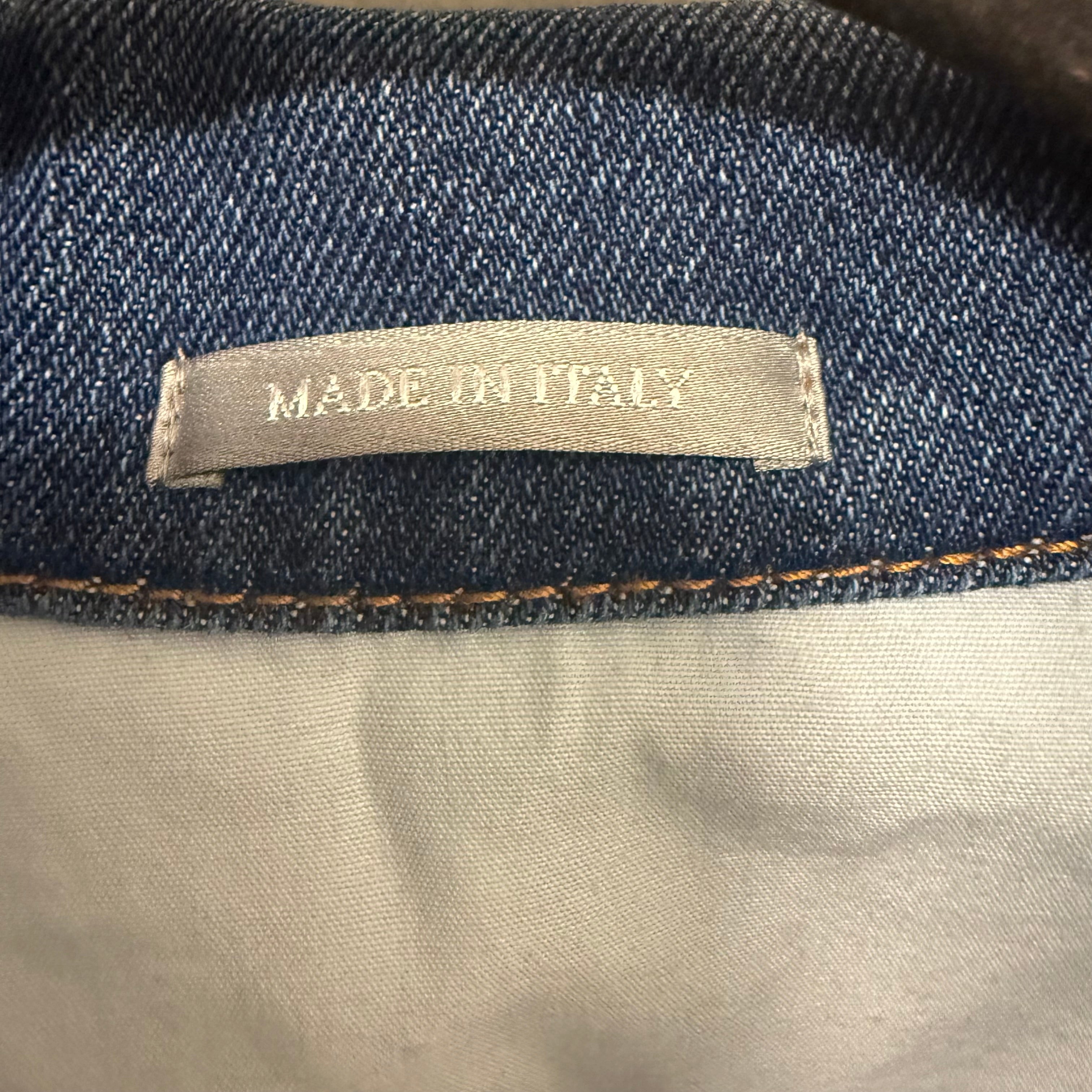 Dior Logo Denim Jacket Sz Large (54)