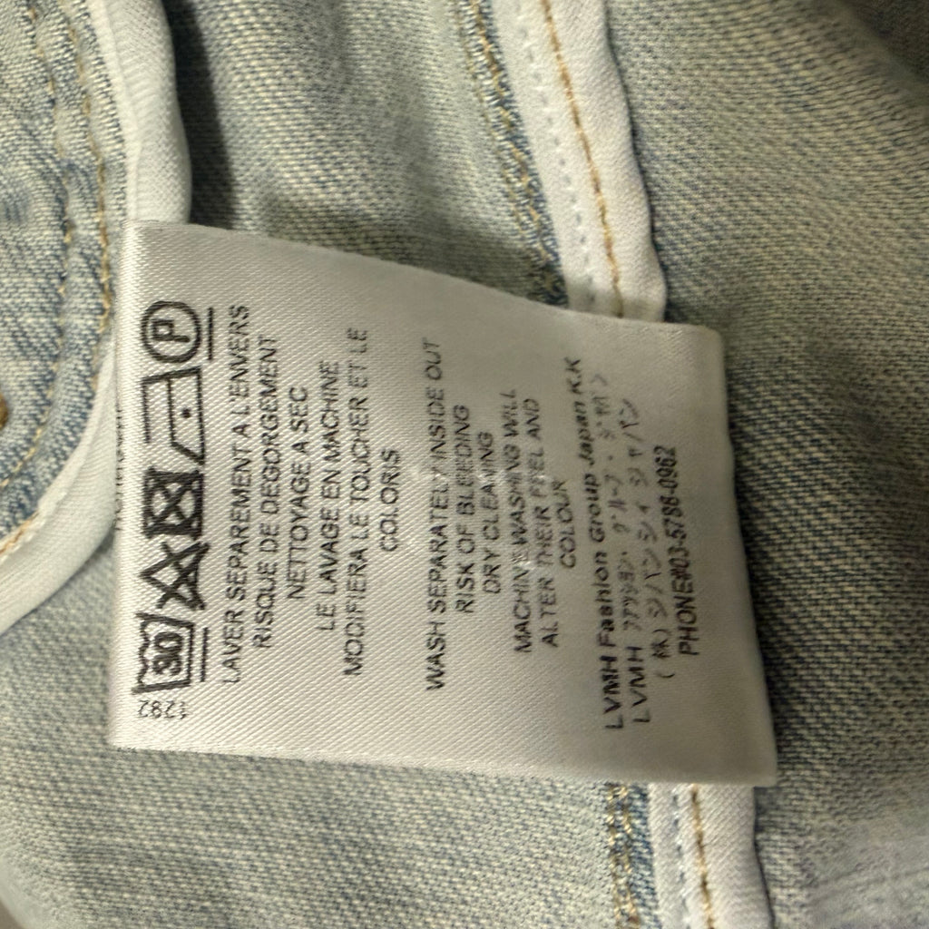 Givenchy Denim  Trucker Jacket Blue Sz XL