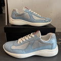 Prada America Cup Sneaker Light Blue Size 11 No Box