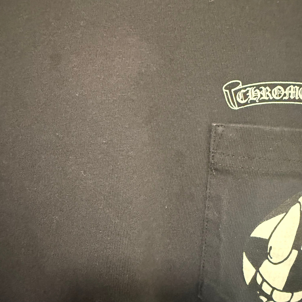 Chrome Hearts Matty Boy Link Long Sleeve Tee Shirt Sz Large (stains)