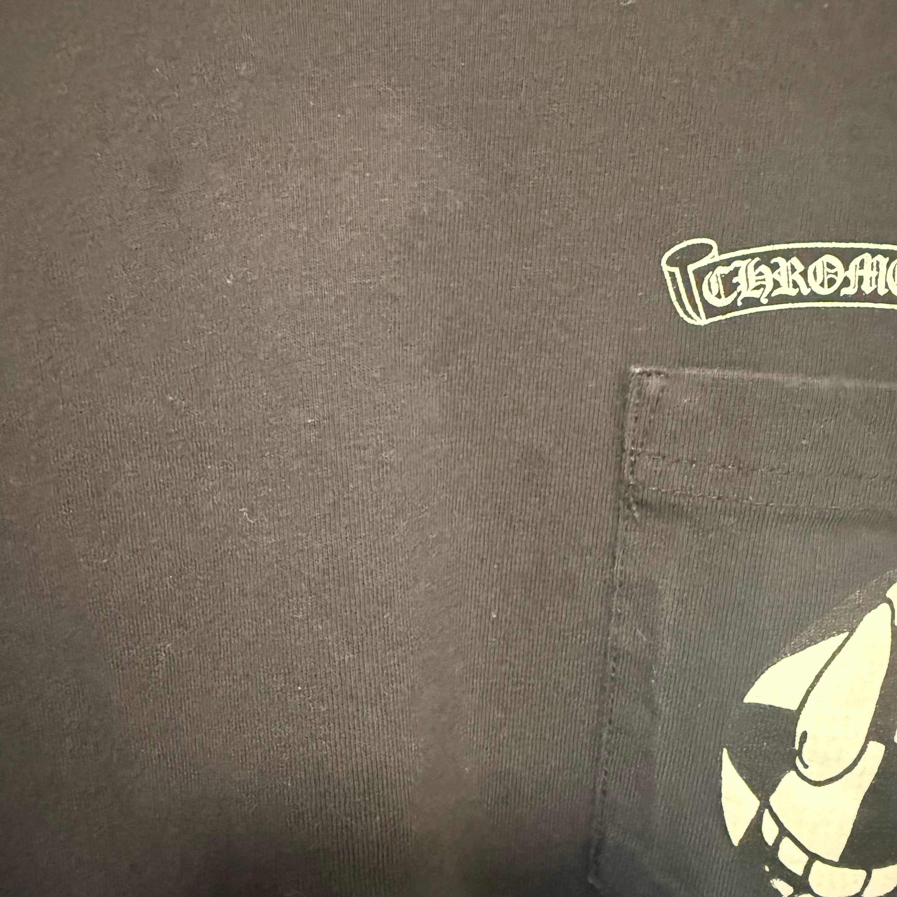 Chrome Hearts Matty Boy Link Long Sleeve Tee Shirt Sz Large (stains)