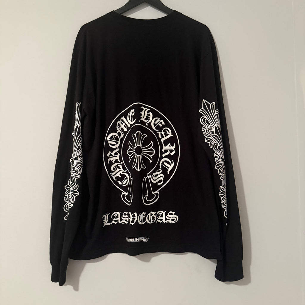 Chrome Hearts Las Vegas Black Longsleeve Size XL