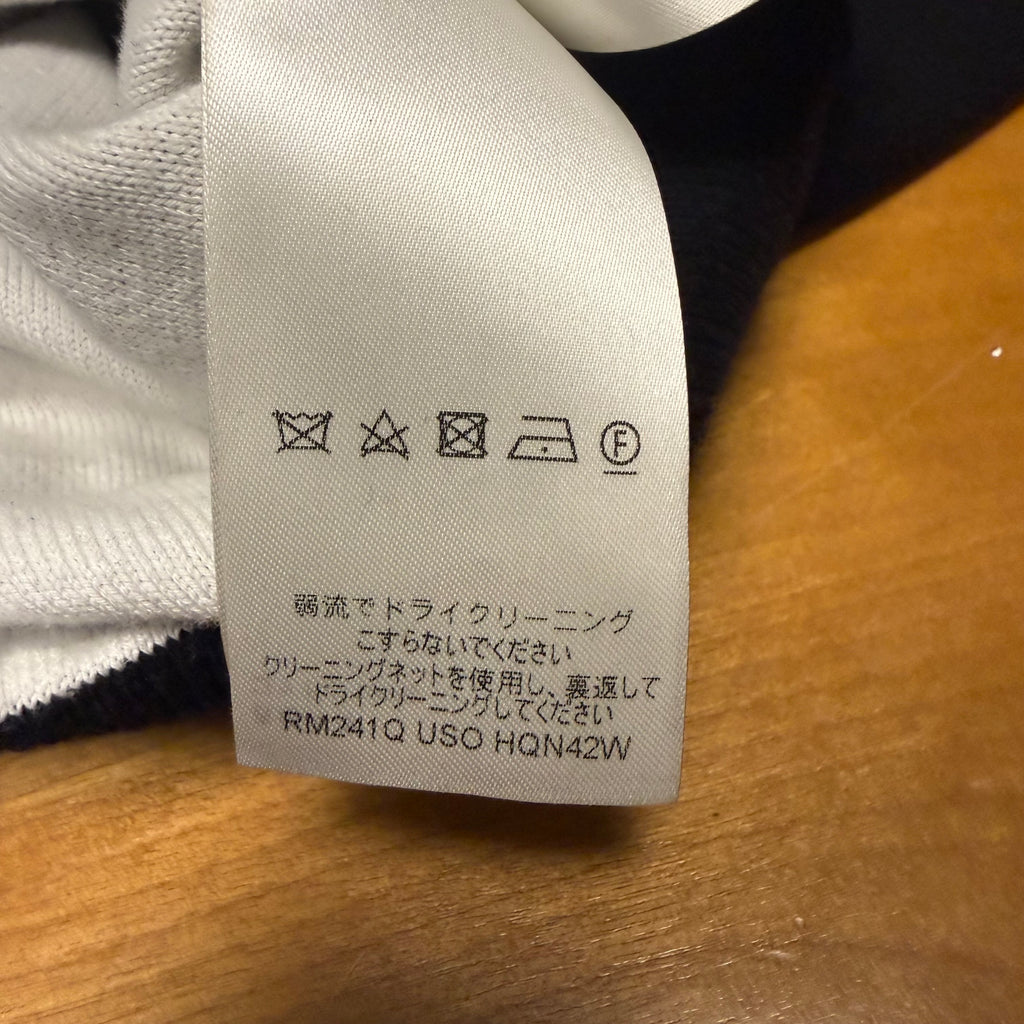 Louis Vuitton Black Gradient Monogram Cotton Crewneck Sz Small