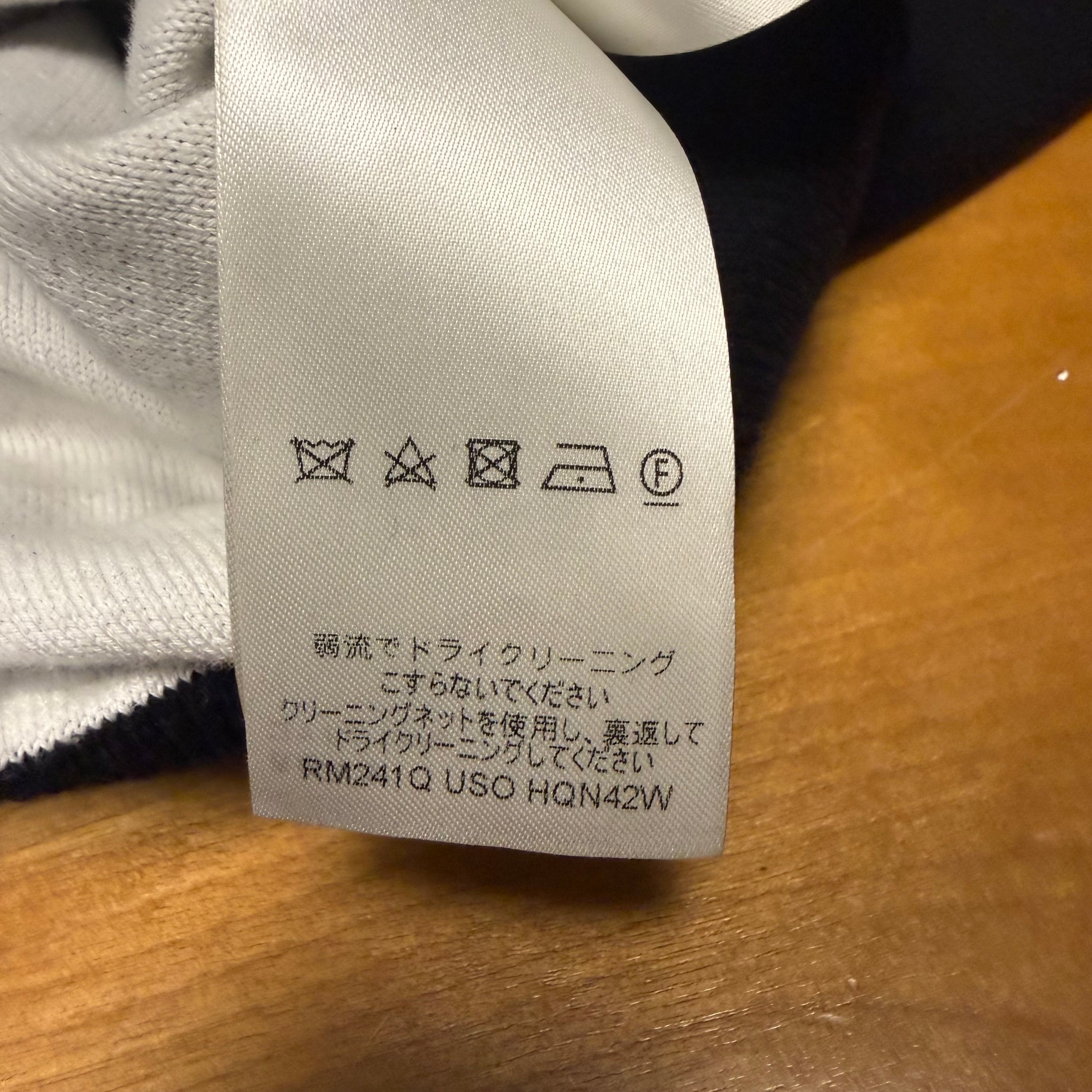 Louis Vuitton Black Gradient Monogram Cotton Crewneck Sz Small