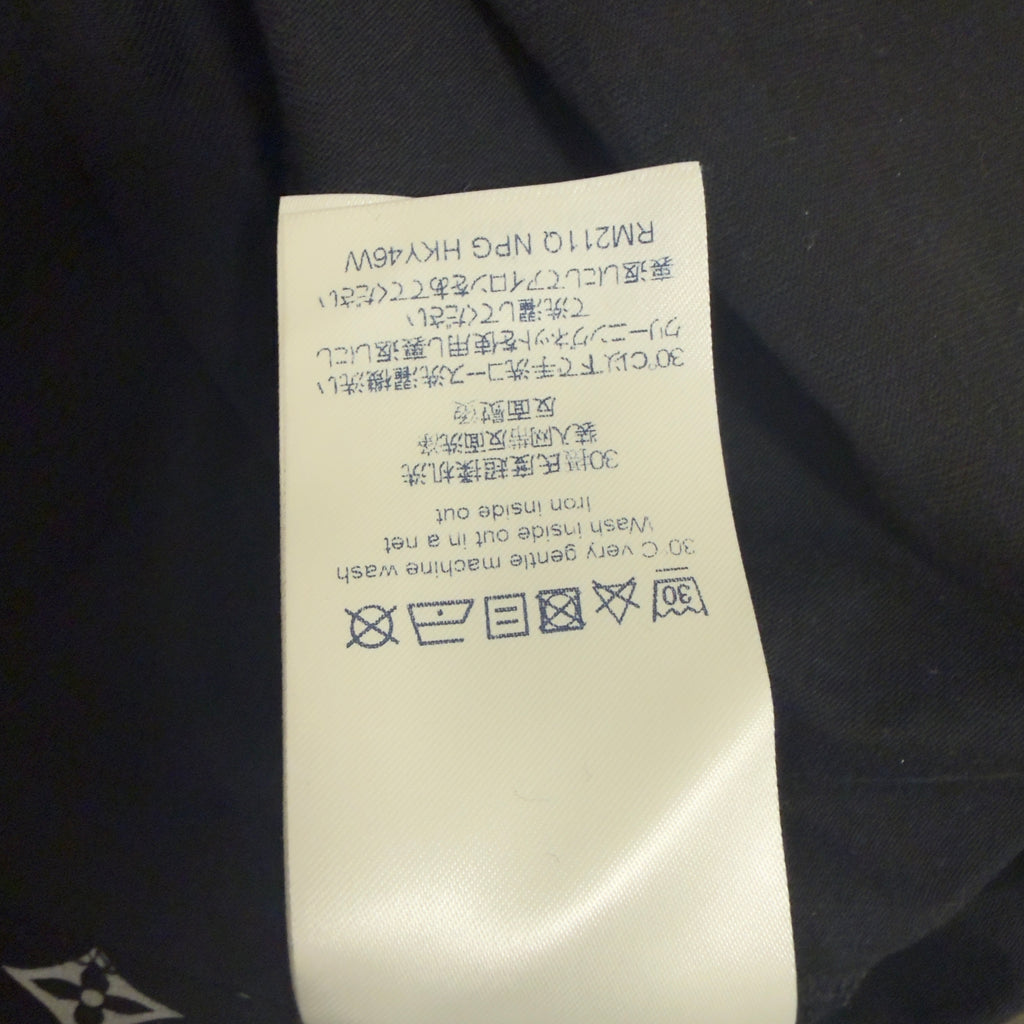 Louis Vuitton Monogram Gradient Black T-Shirt Sz Large