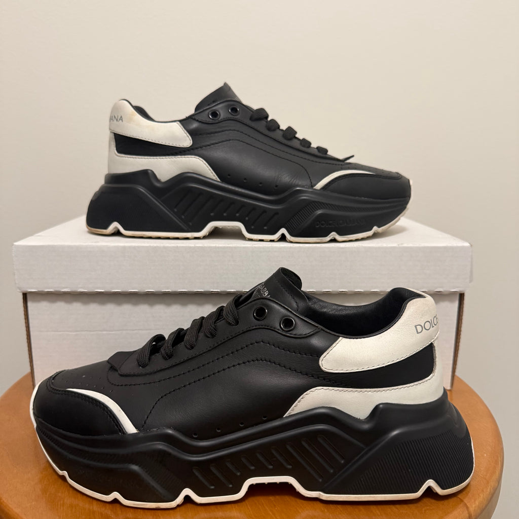 Dolce Gabbana Black Daymaster Sneaker Size 5