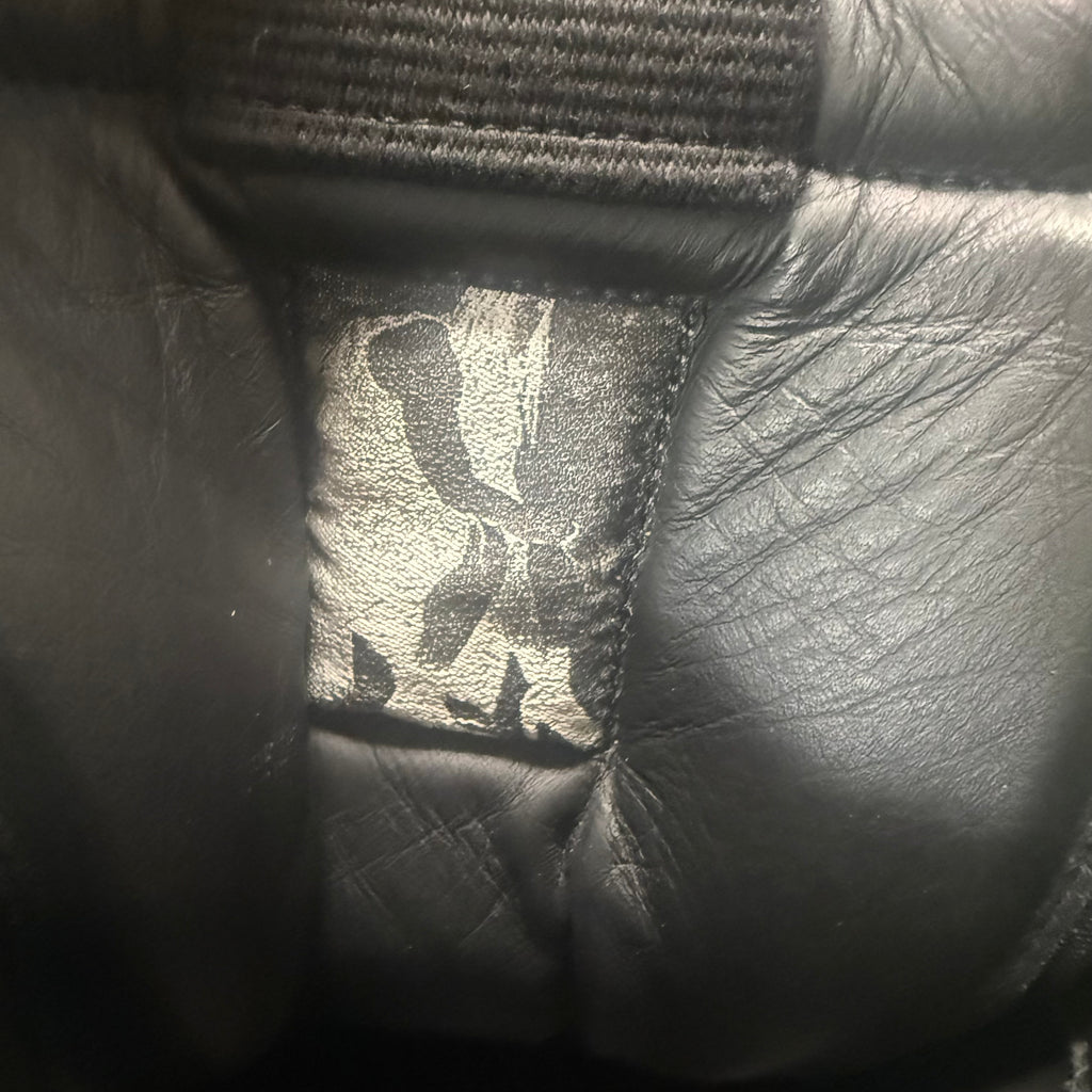 Rick Owens Triple Black Mega Bumper Geobasket Size 9