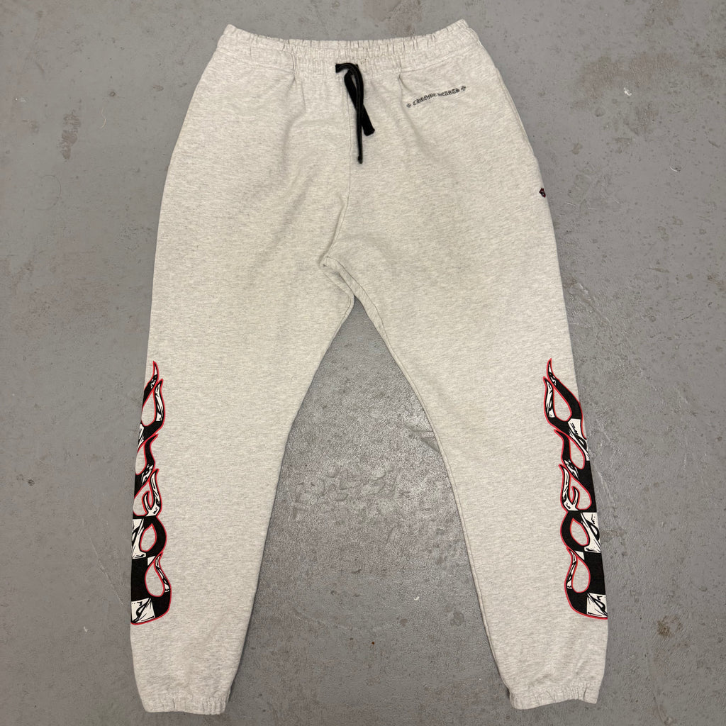 Chrome Hearts Matty Boy Stay Fast Grey Sweatpants Sz Large