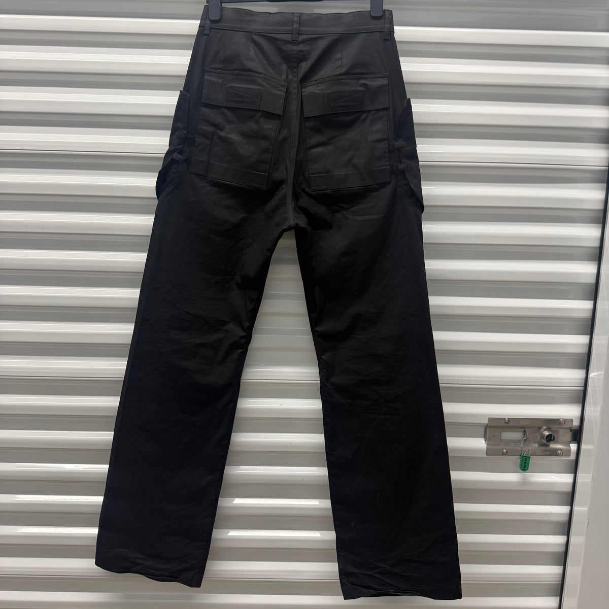 Rick Owens Black Stefan Cargos Size 28