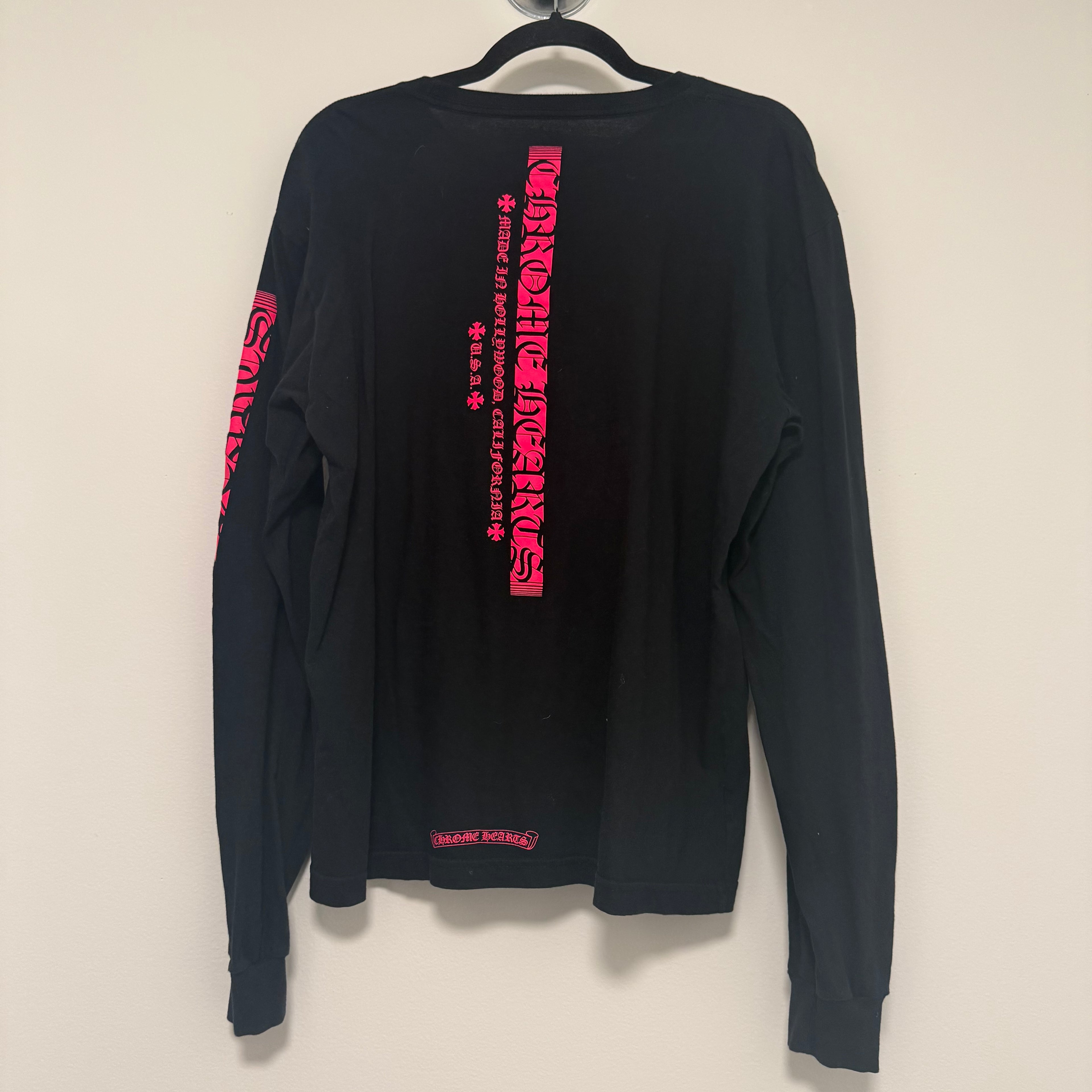 Chrome Hearts Made In Hollywood Pink Longsleeve Size L