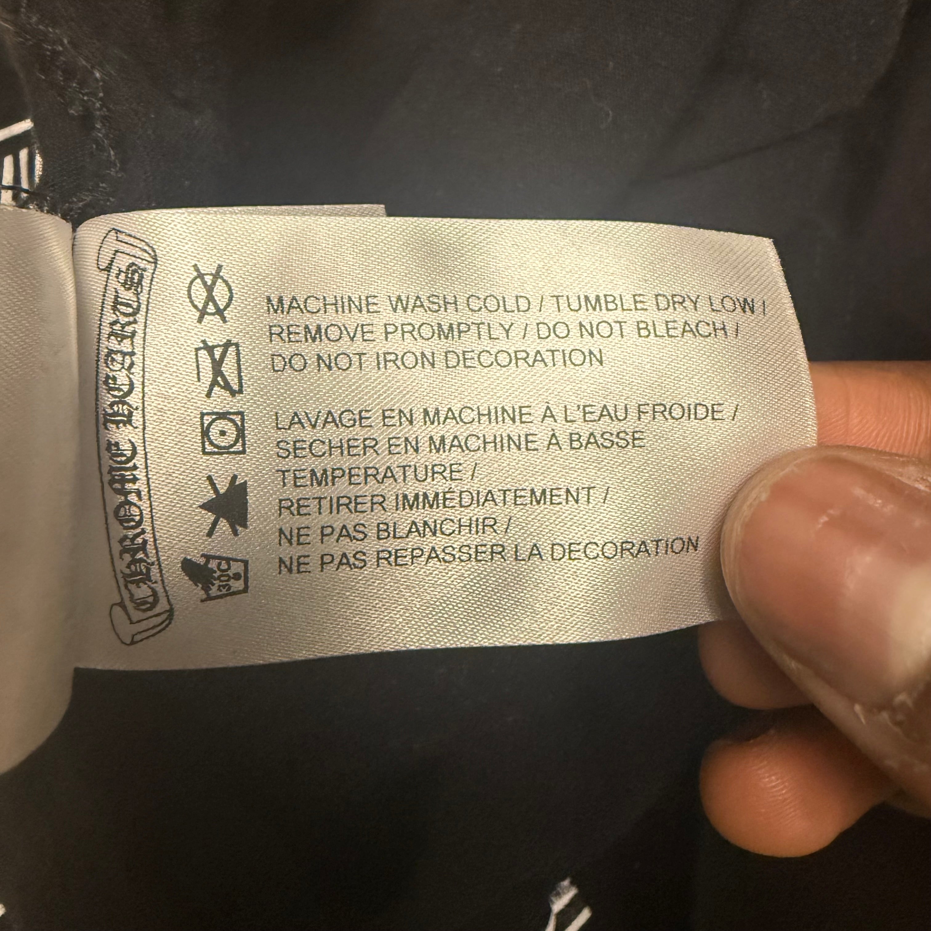 Chrome Hearts Foti Black Longsleeve Sz Large