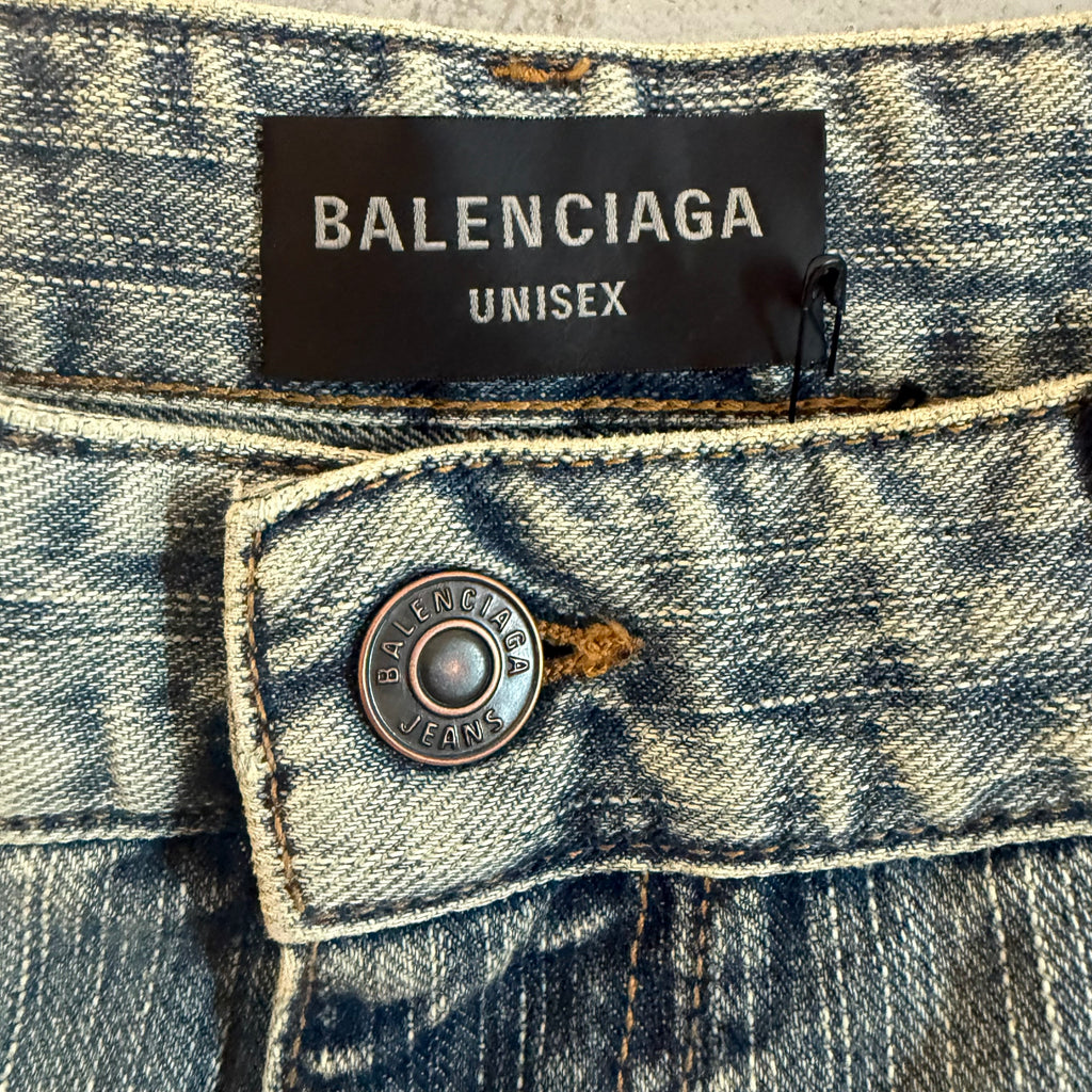 Balenciaga Italian Indigo Ring Denim Size Small