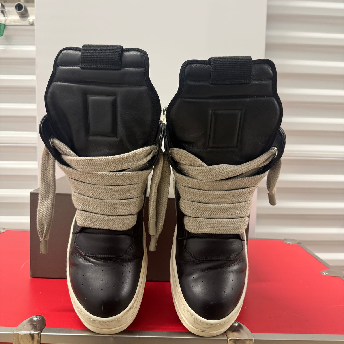 Rick Owens Jumbo Lace Geobasket Size 12 (45)