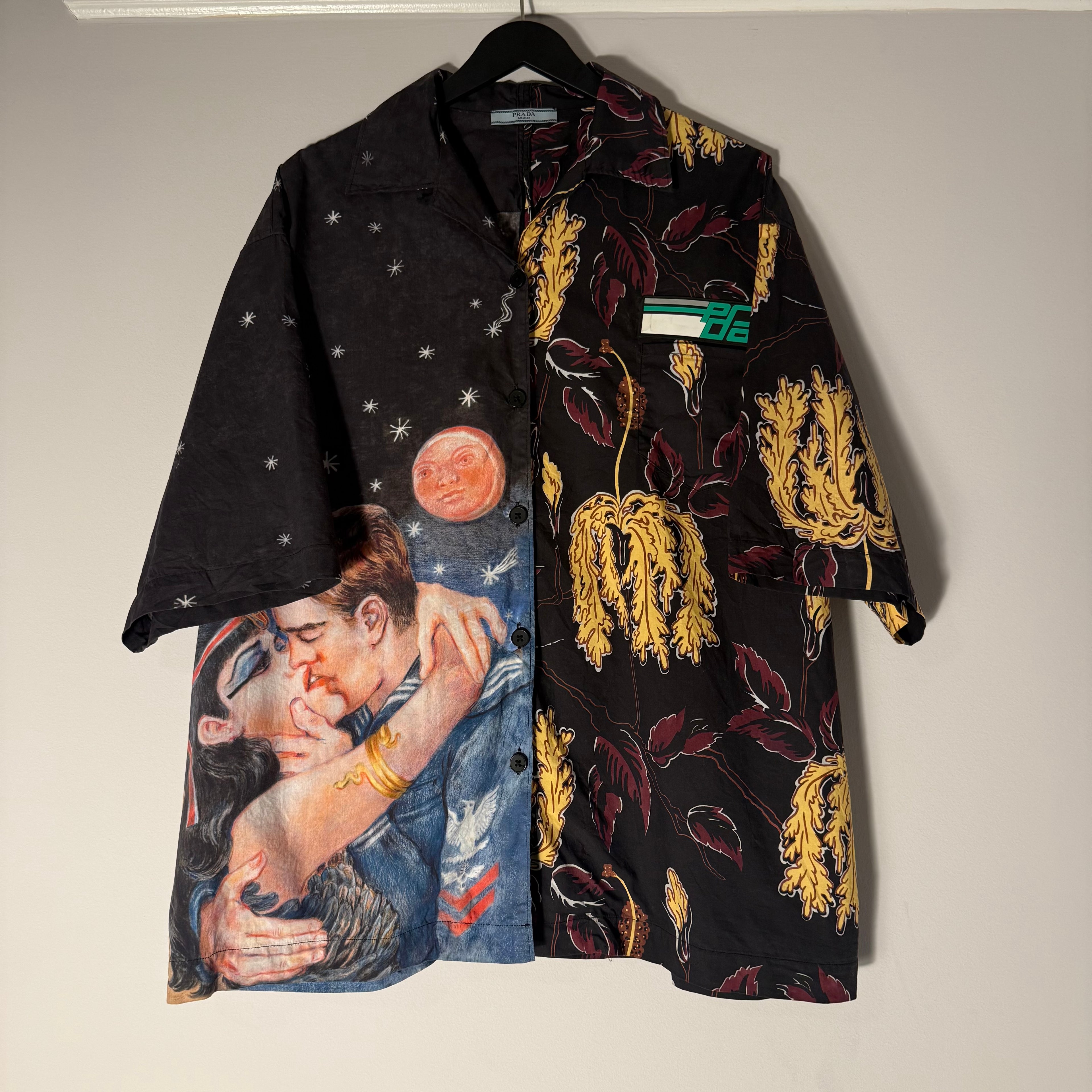 Prada Double Match Impossible True Love Shirt Size Large
