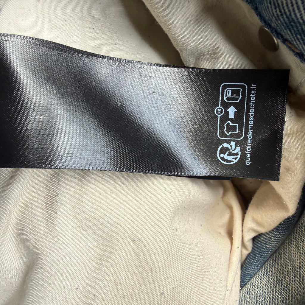 Balenciaga Inside Out Denim Size Small