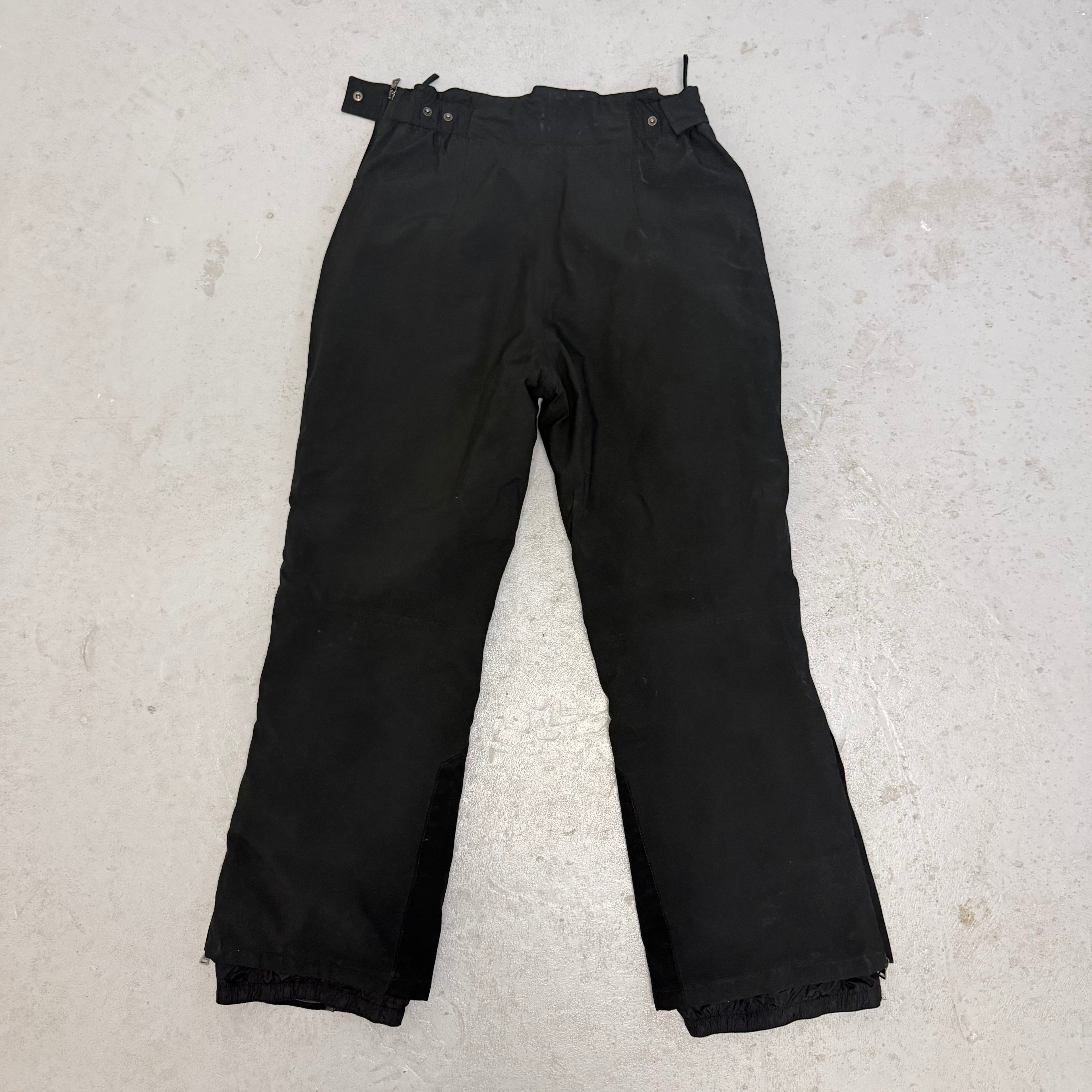 Prada Linea Rossa Gore Tex Ski Pants Snow Trousers Black Size Medium (44)