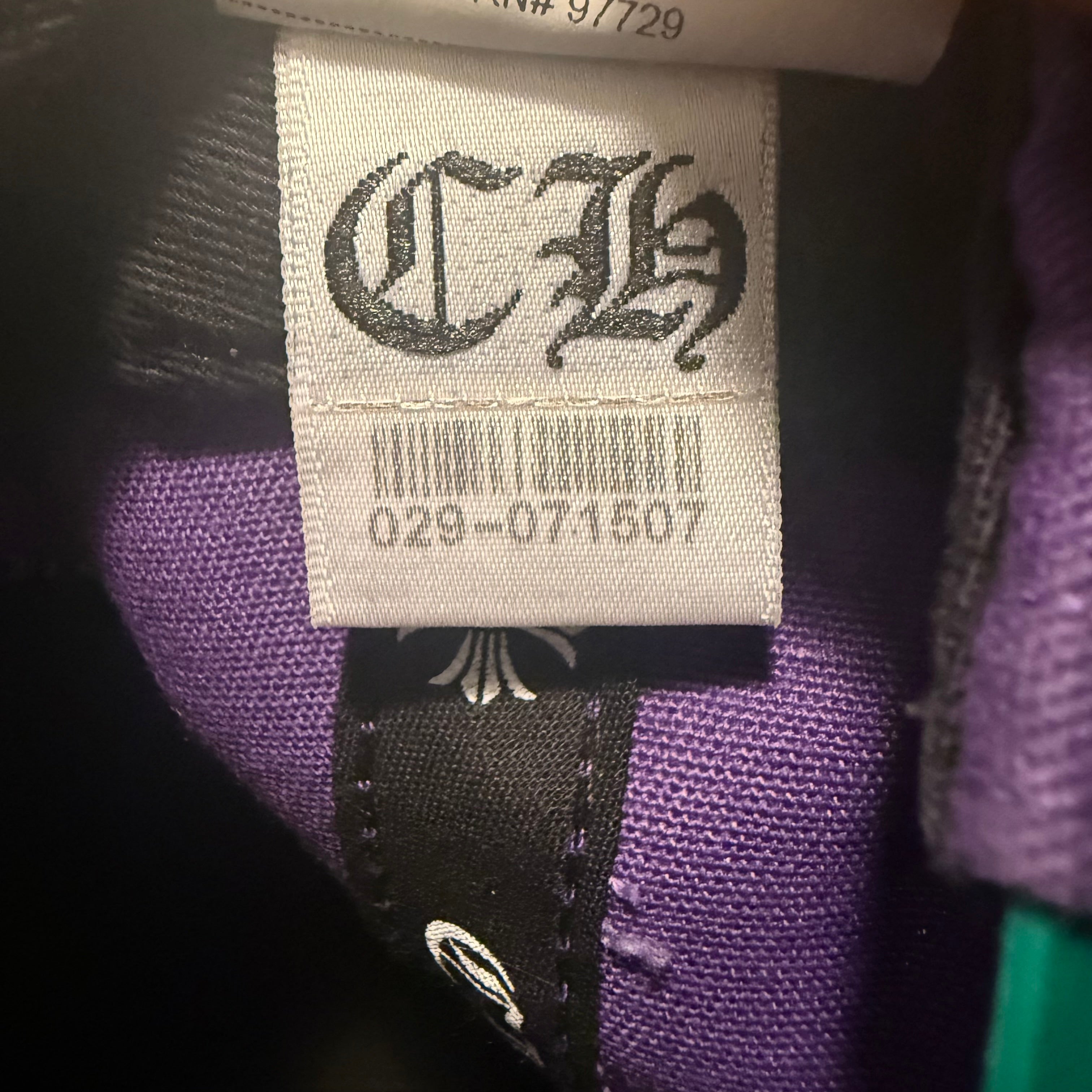 Chrome Hearts Purple and Green Hat
