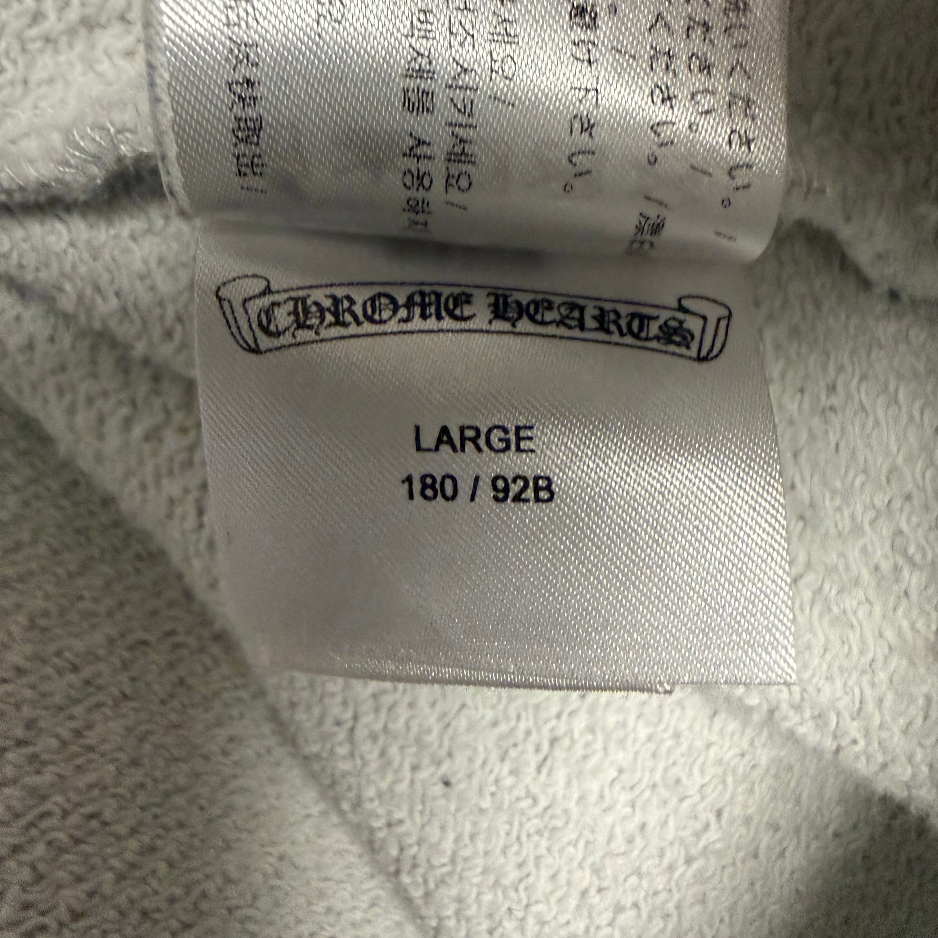 Chrome Hearts Matty Boy Stay Fast Grey Sweatpants Sz Large
