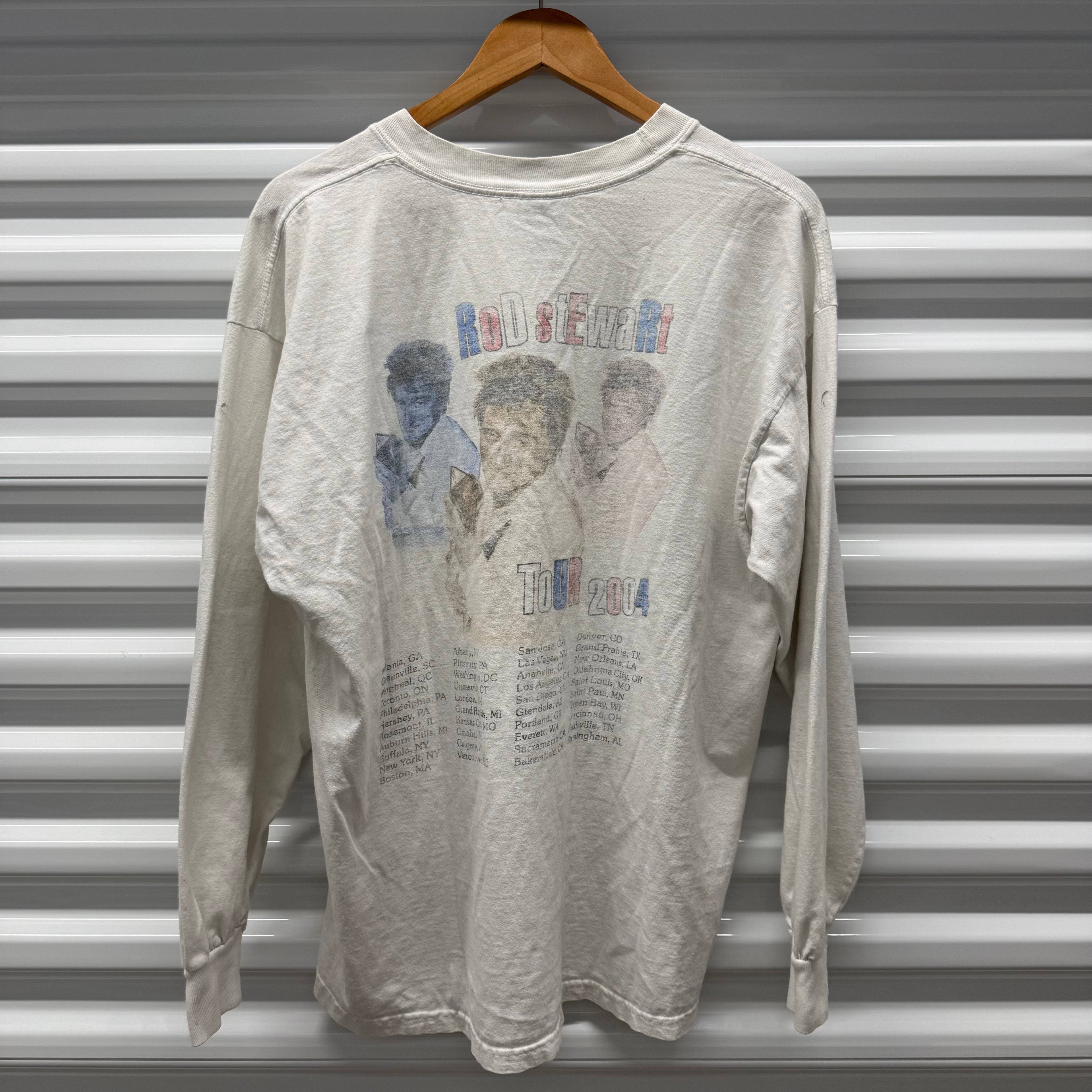 Vintage Rod Stewart Longsleeve Size XL