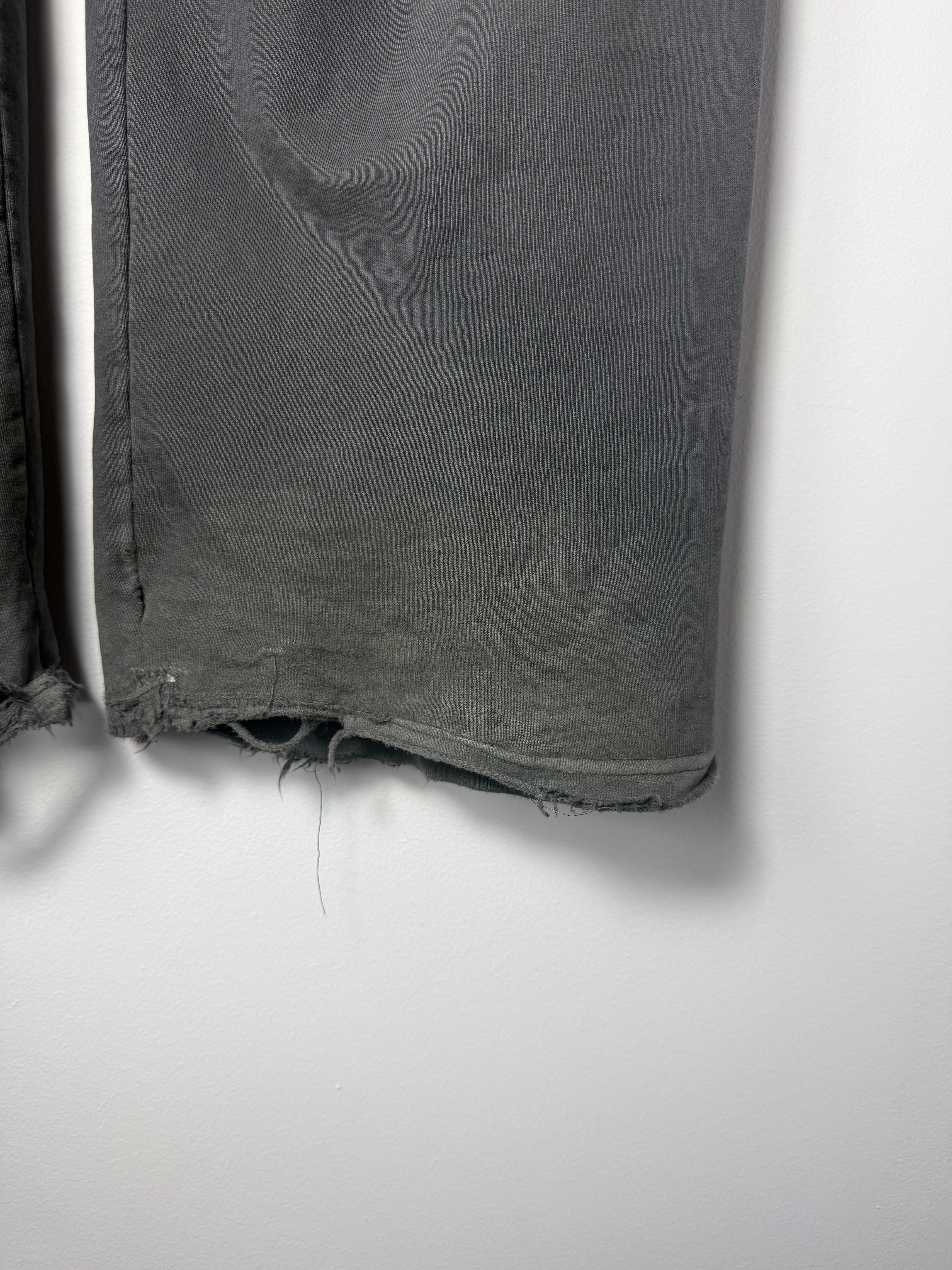 Balenciaga Washed Black Sweatpants Size Small
