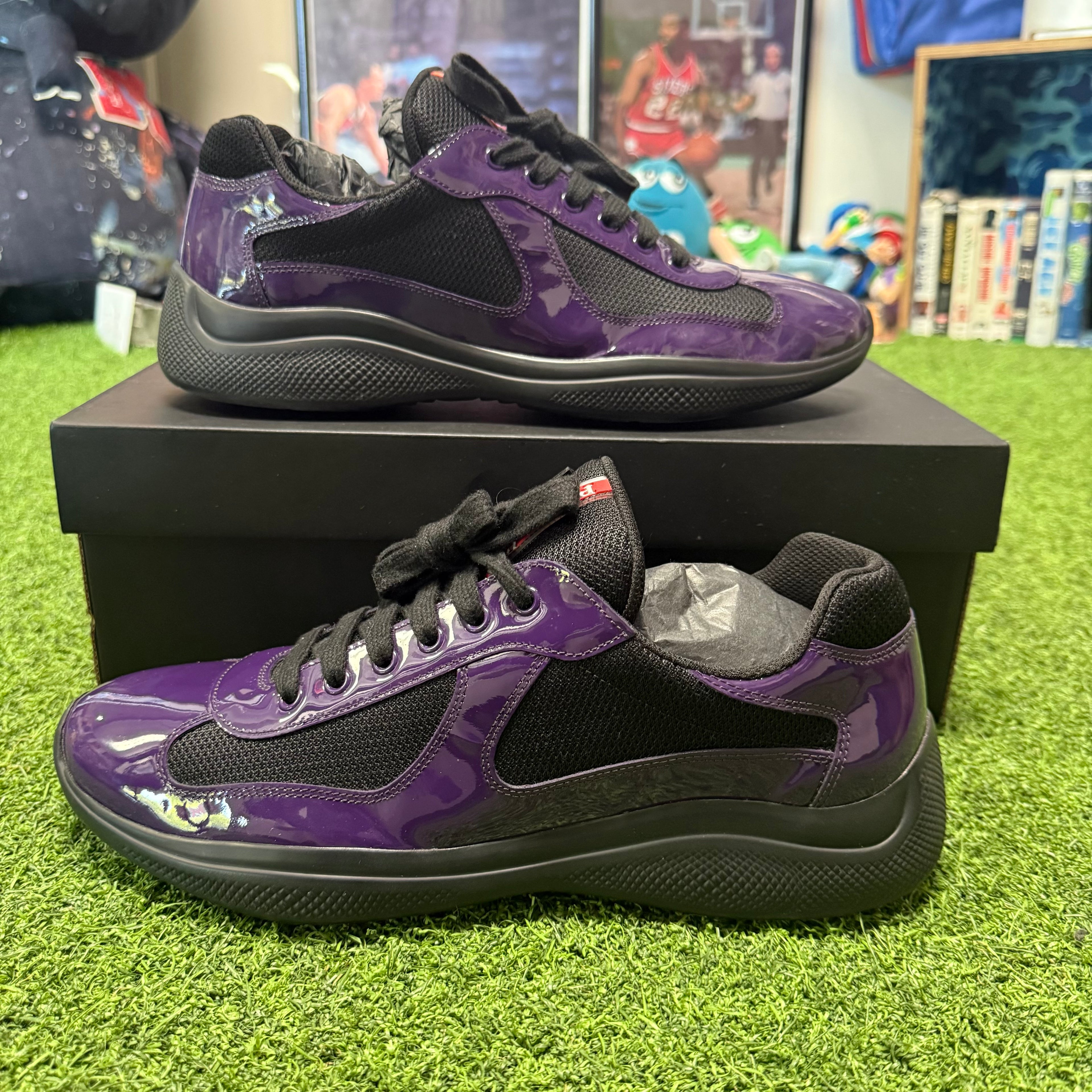Prada Americas Cup Purple Size 10