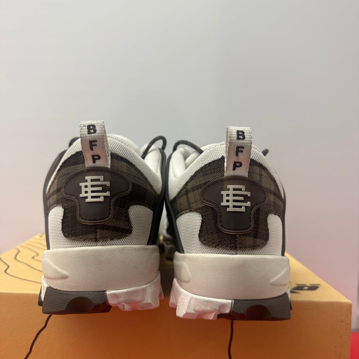 Sicko x Eric Emmanuel Brown/White Hiking Shoe Size 10