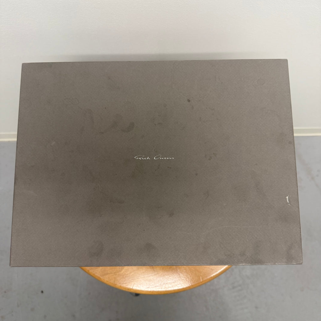 Rick Owens Pony Hair Low Ramones Amethyst/Milk Sz 7 (39.5 EU)