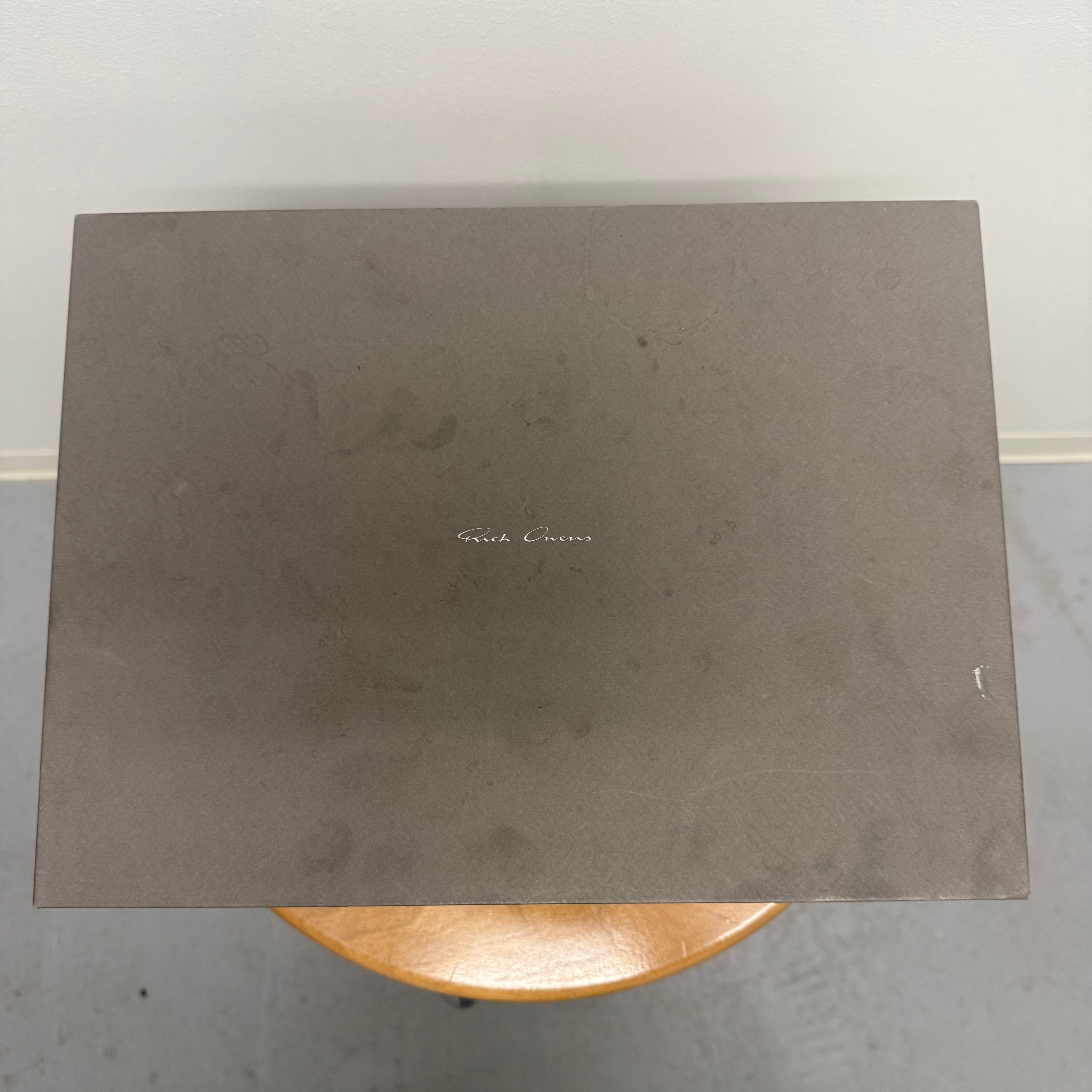 Rick Owens Pony Hair Low Ramones Amethyst/Milk Sz 7 (39.5 EU)